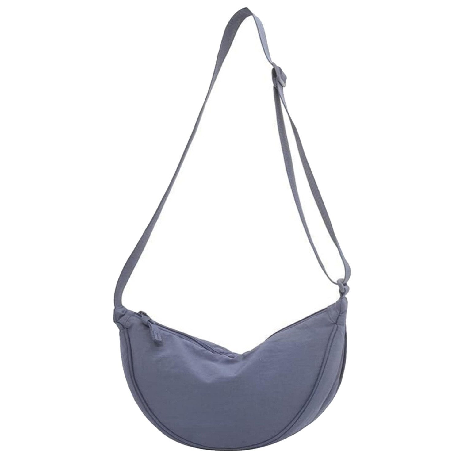 Umhängetasche Dumpling Umhängetasche Nylon Einfarbige Schultertasche
