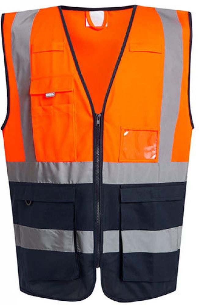Regatta Professional Warnweste Pro Hi-Vis Executive Vest Warnweste