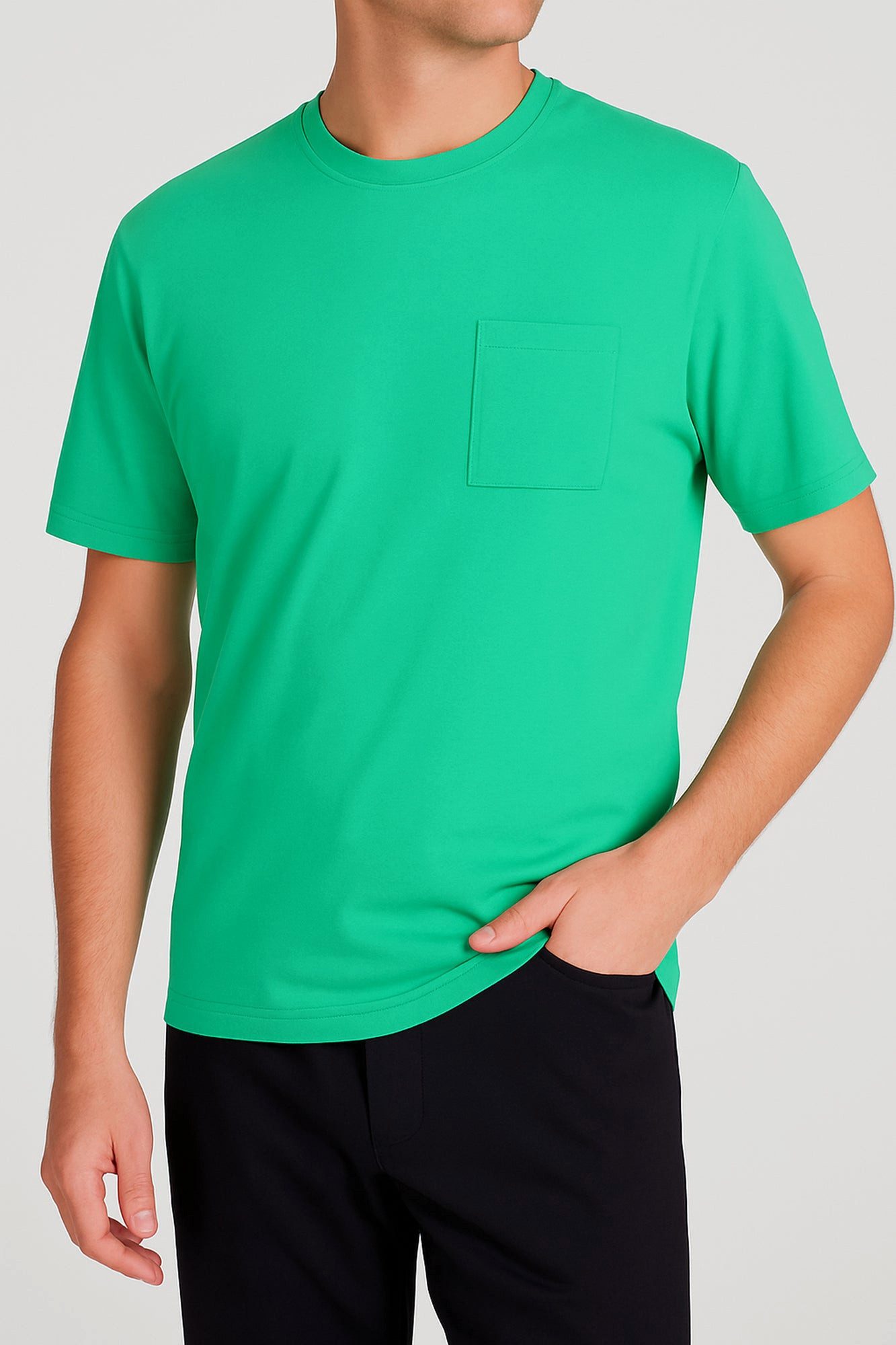 Hajo Pyjamaoberteil Herren T-Shirt Mio x Mia Premium Cotton/TENCEL™ Modal Mix & Match