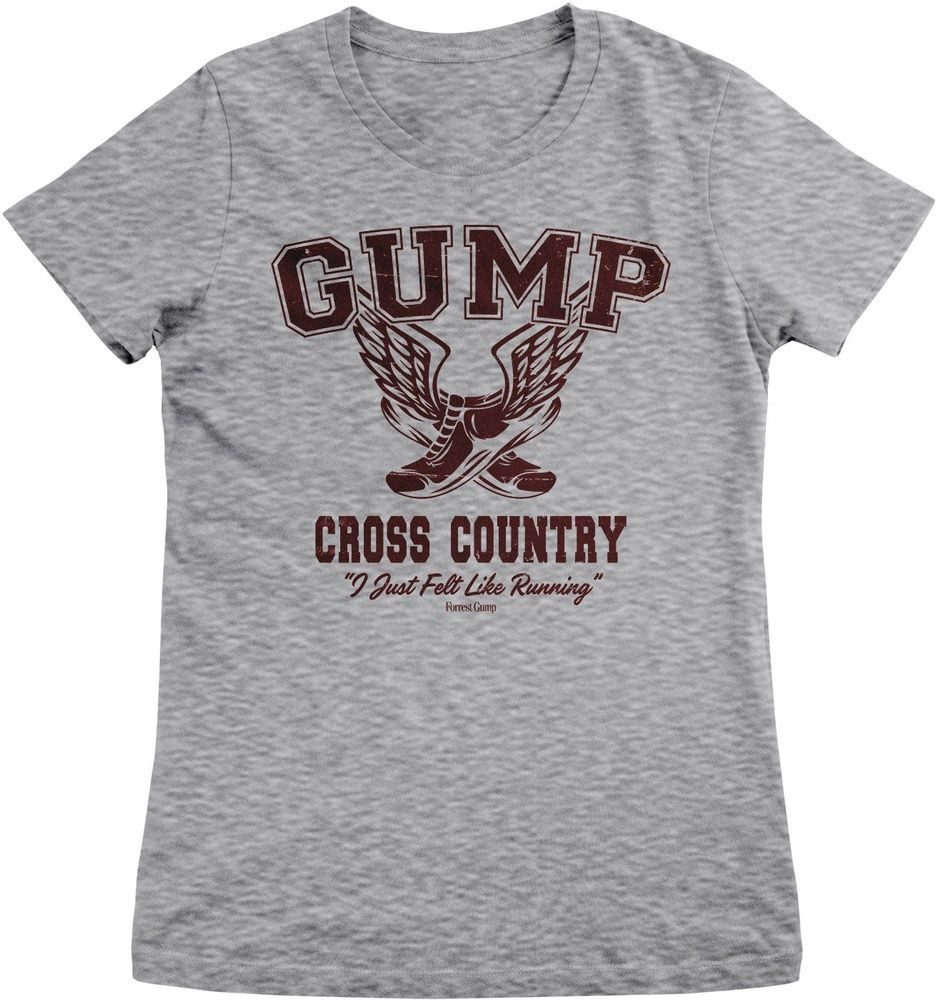 Forrest Gump T-Shirt Forrest Gump Cross Country Girly Tee