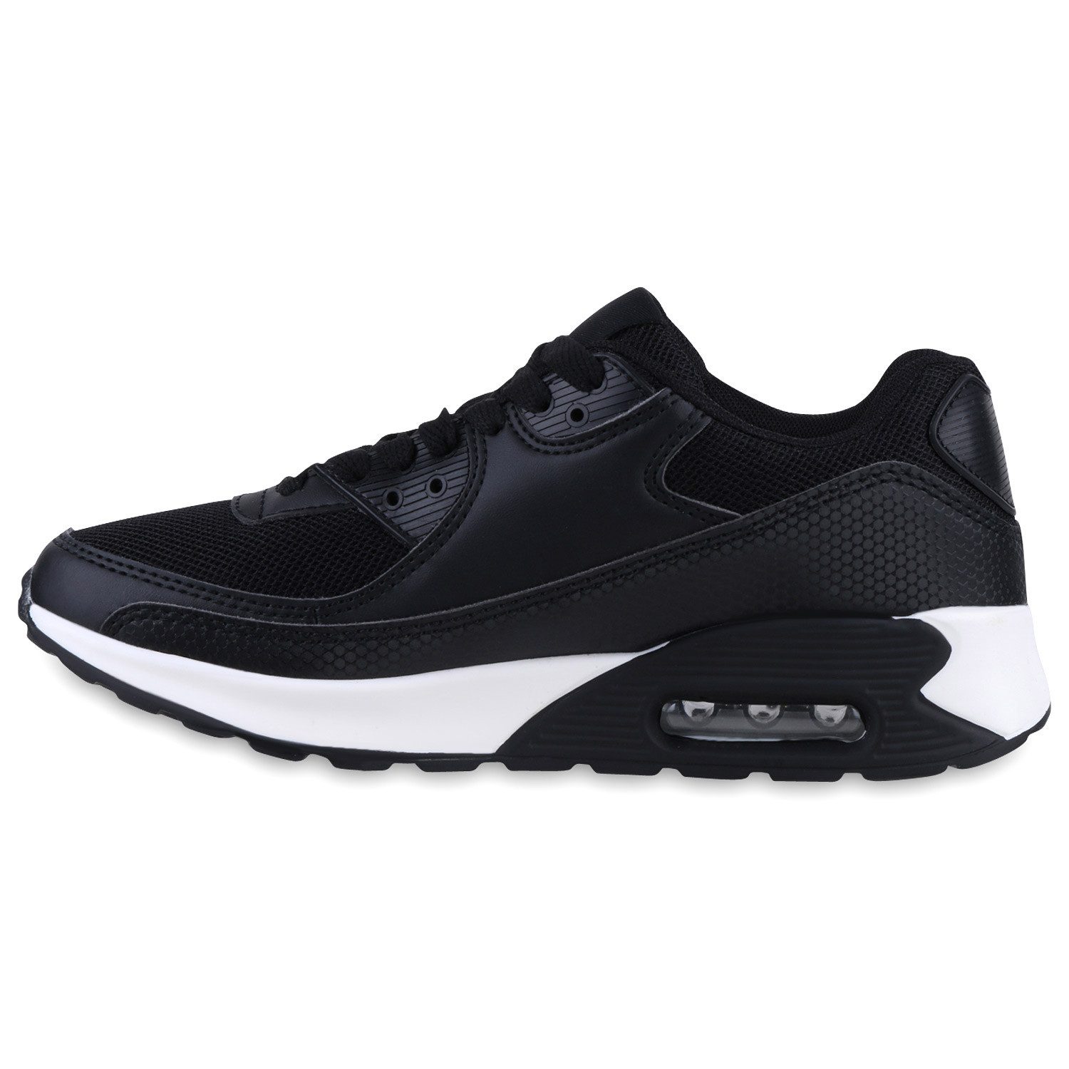 VAN HILL 902238 Laufschuh Damen Laufschuhe Profilsohle Sportschuhe Neon Turnschuhe