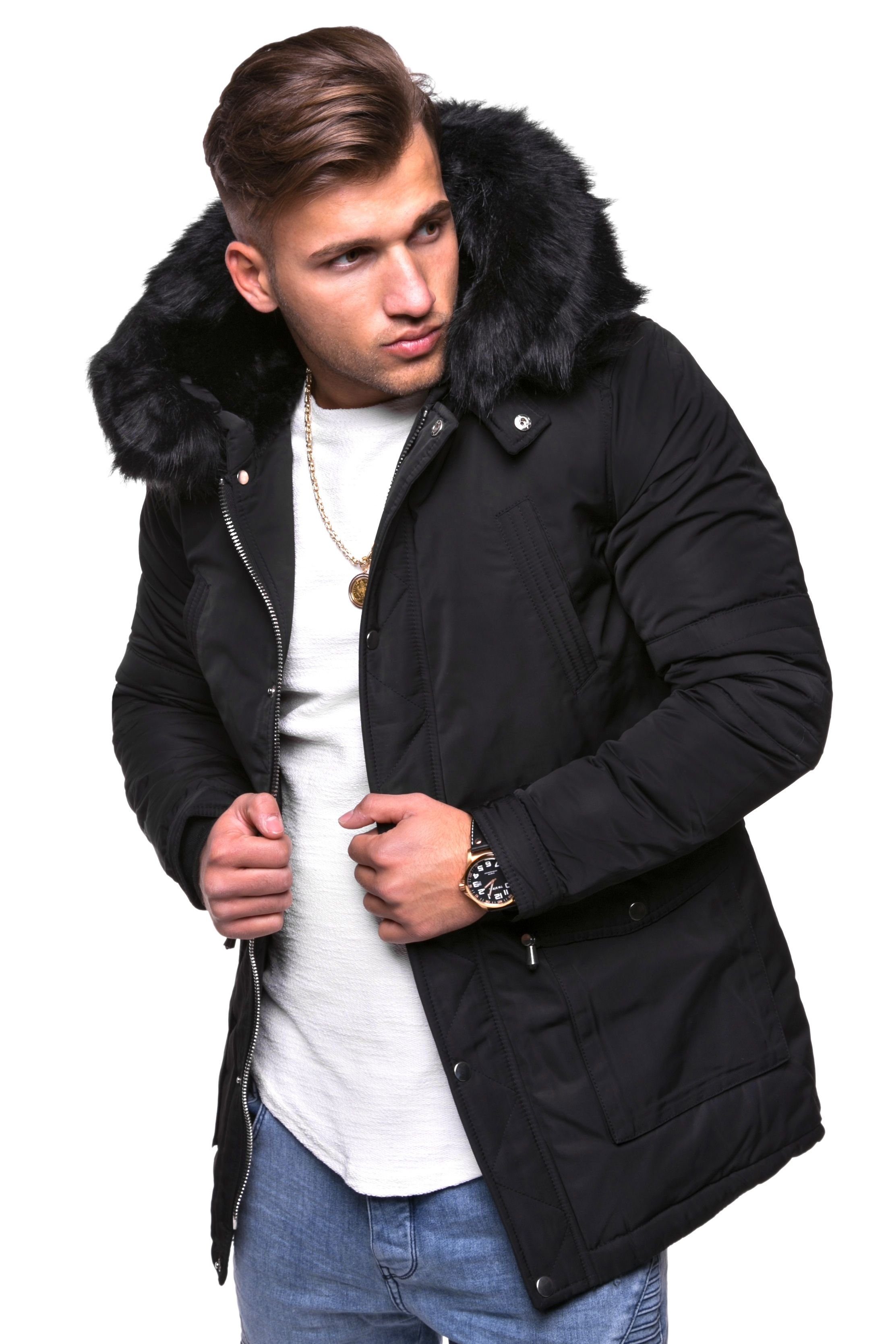 Schwarze Herren Parkas online kaufen | OTTO