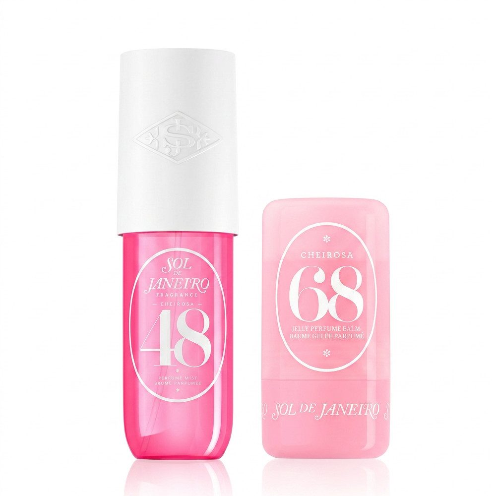 Sol de Janeiro Körperpflegeduft Sol de Janeiro Cheirosa 68 Jelly Balm und Cheirosa 48 Mist Duo, Duft Duo für Körperpflege und Frische unterwegs
