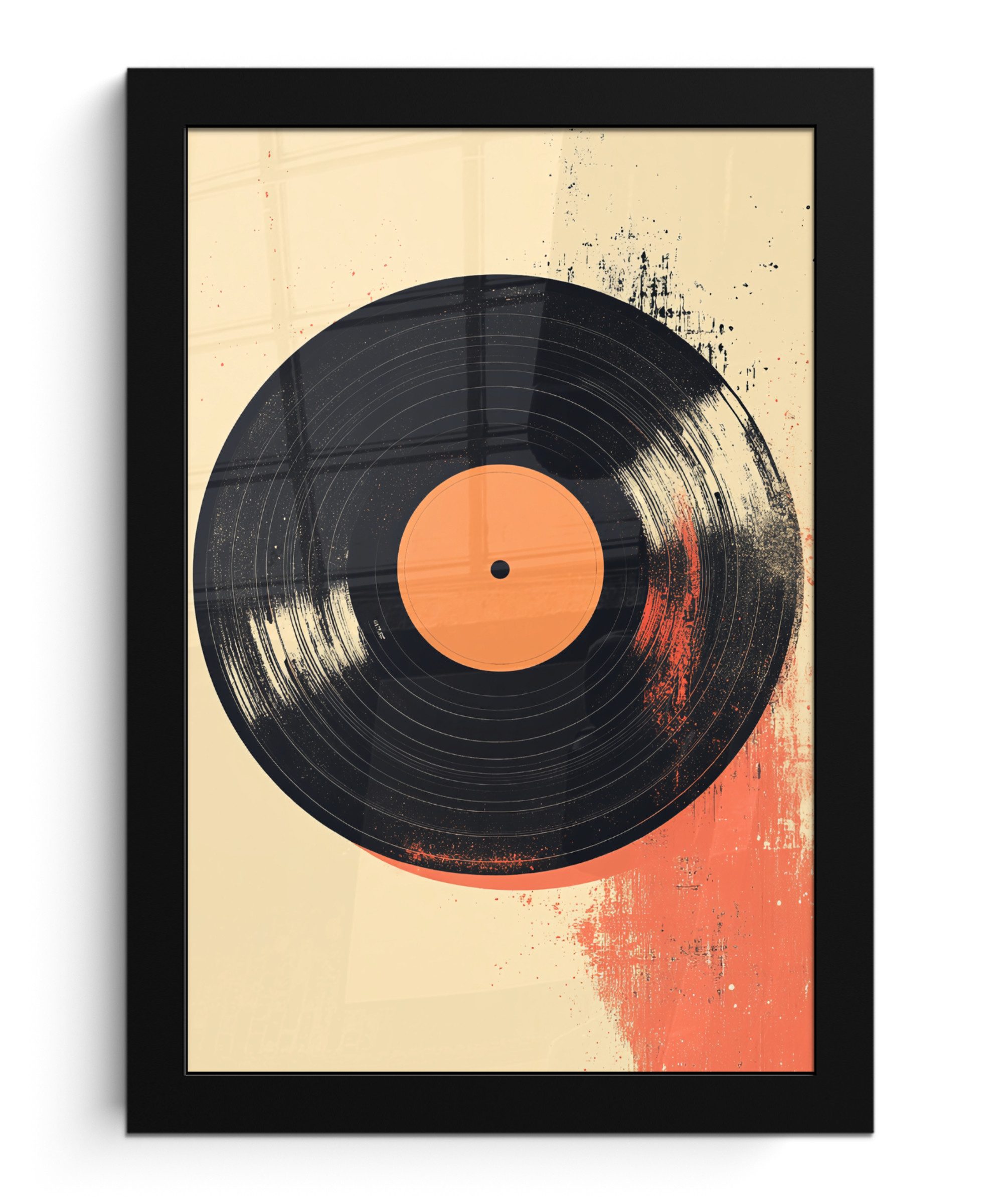 MuchoWow Poster Vinylplatte - Schwarz - günstig online kaufen