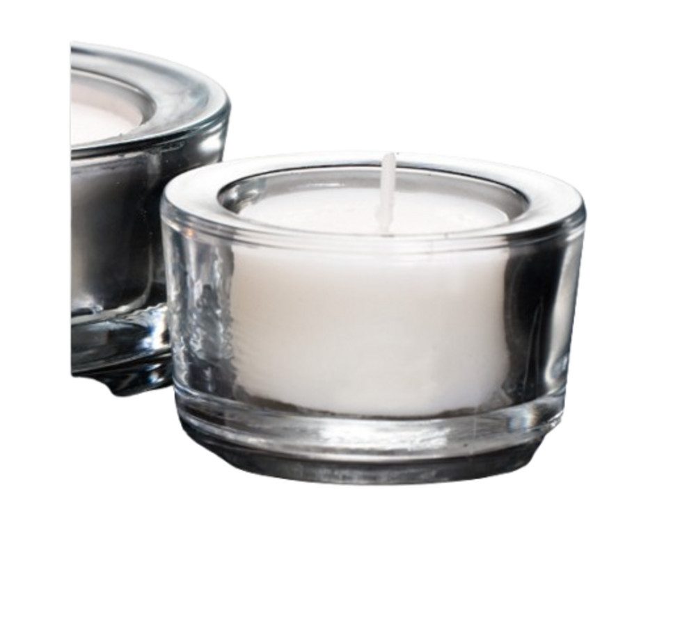 Sandra Rich Kerzenhalter Teelichthalter Heavy klar rund von Sandra Rich. € 7,20