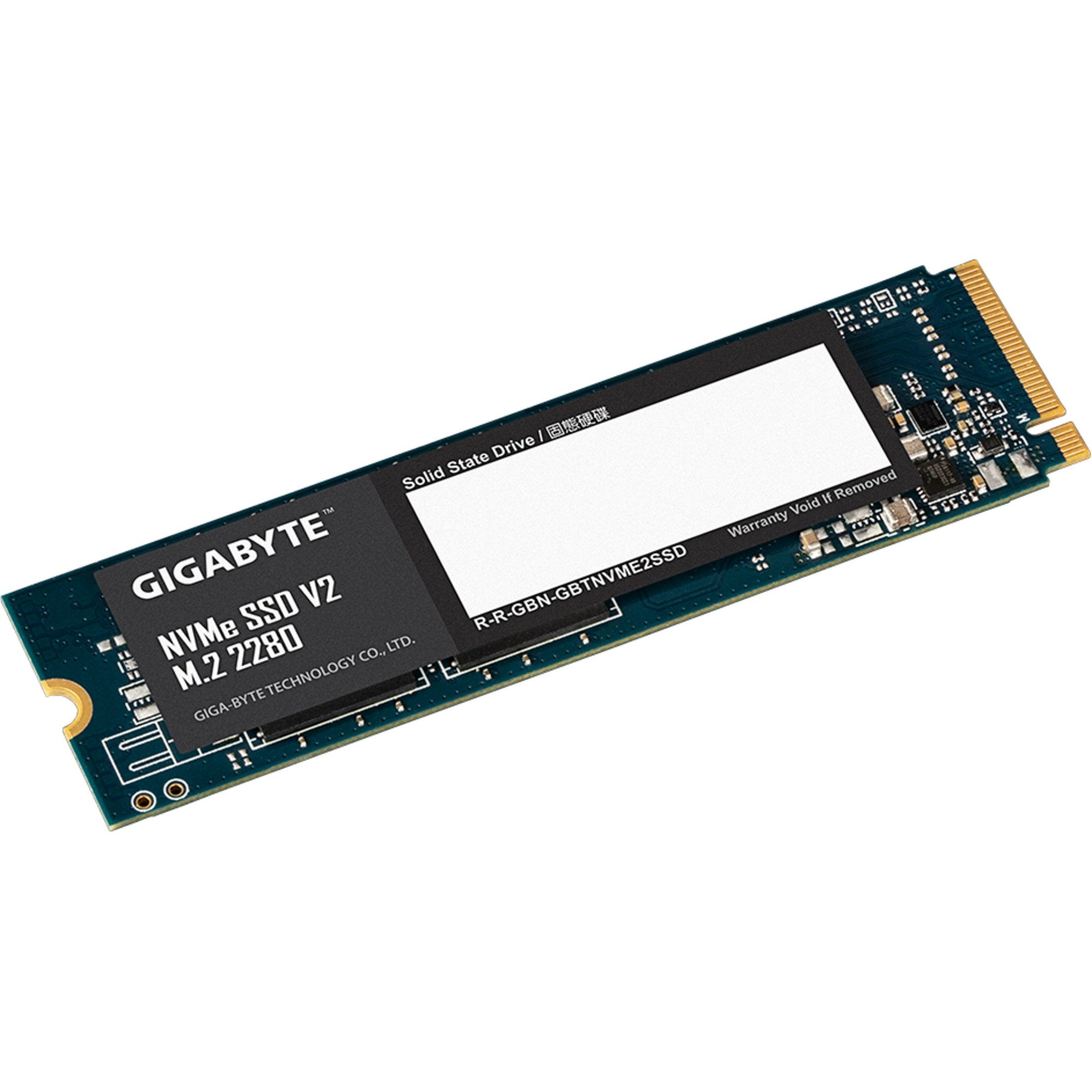 Gigabyte GIGABYTE NVMe SSD V2 256GB, (PCIe 3.0 x4, NVMe SSD-Festplatte (256 GB) 2.5"