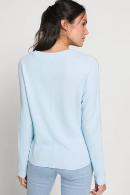 Gina Laura Sweatshirt Pullover Stehkragen Fledermaus-Langarm