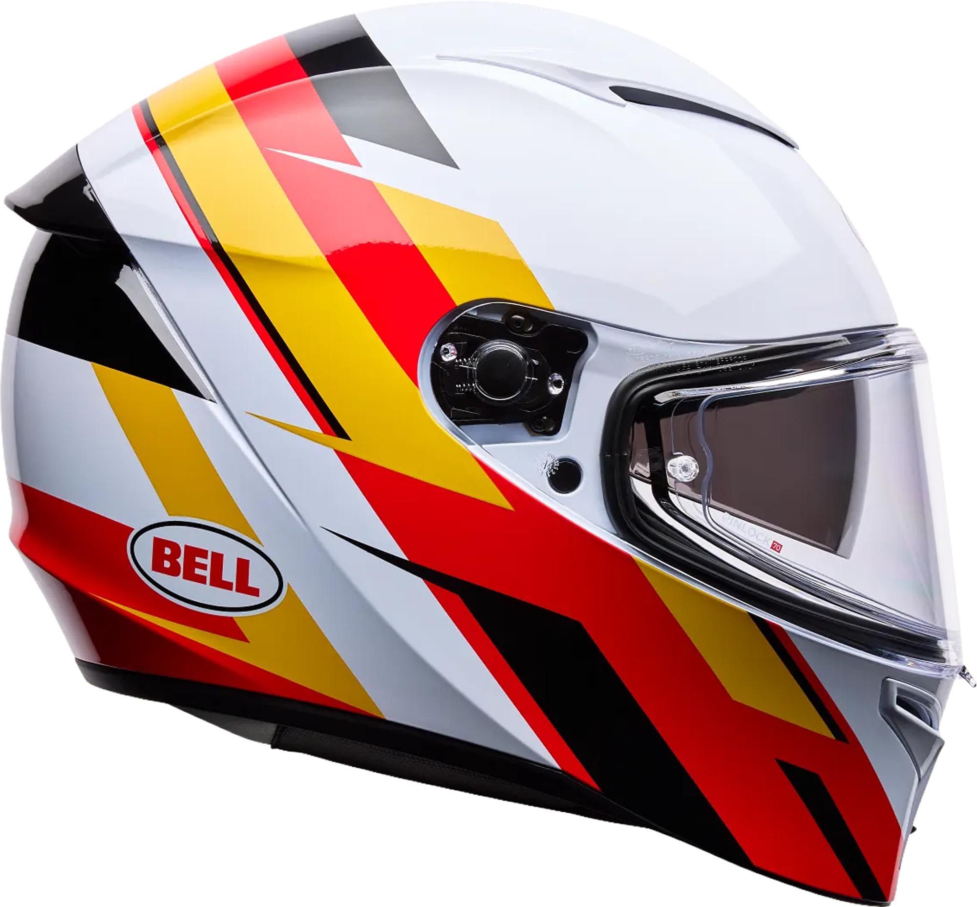 Bell Motorradhelm Lithium Nova Helm, vorbereitet für Kommunikationssystem,Pinlockscheibe enthalten,her