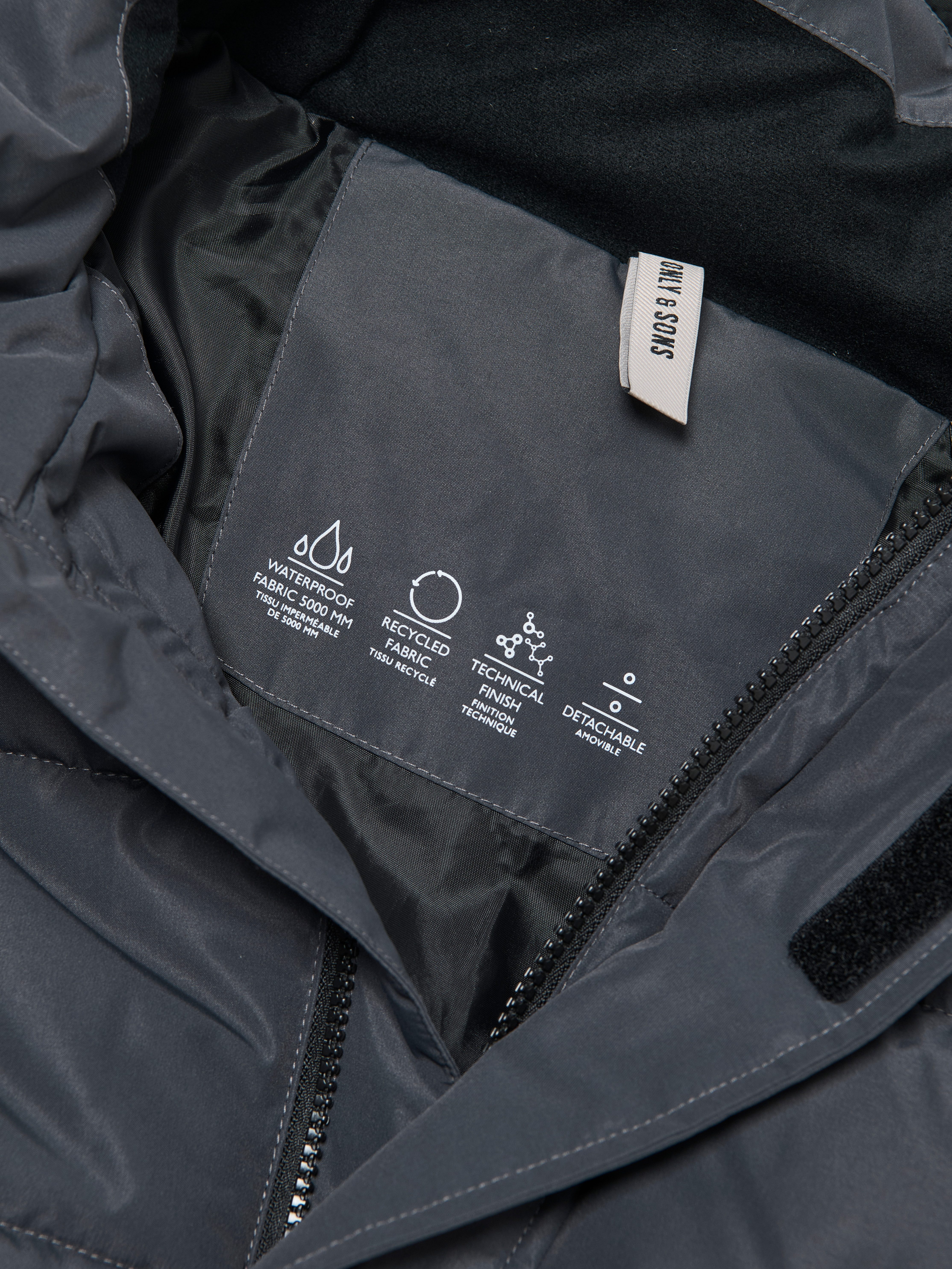 ONLY & SONS Steppjacke ONSCARL LIFE LONG QUILTED COAT NOOS OTW – Bild 5 von 5