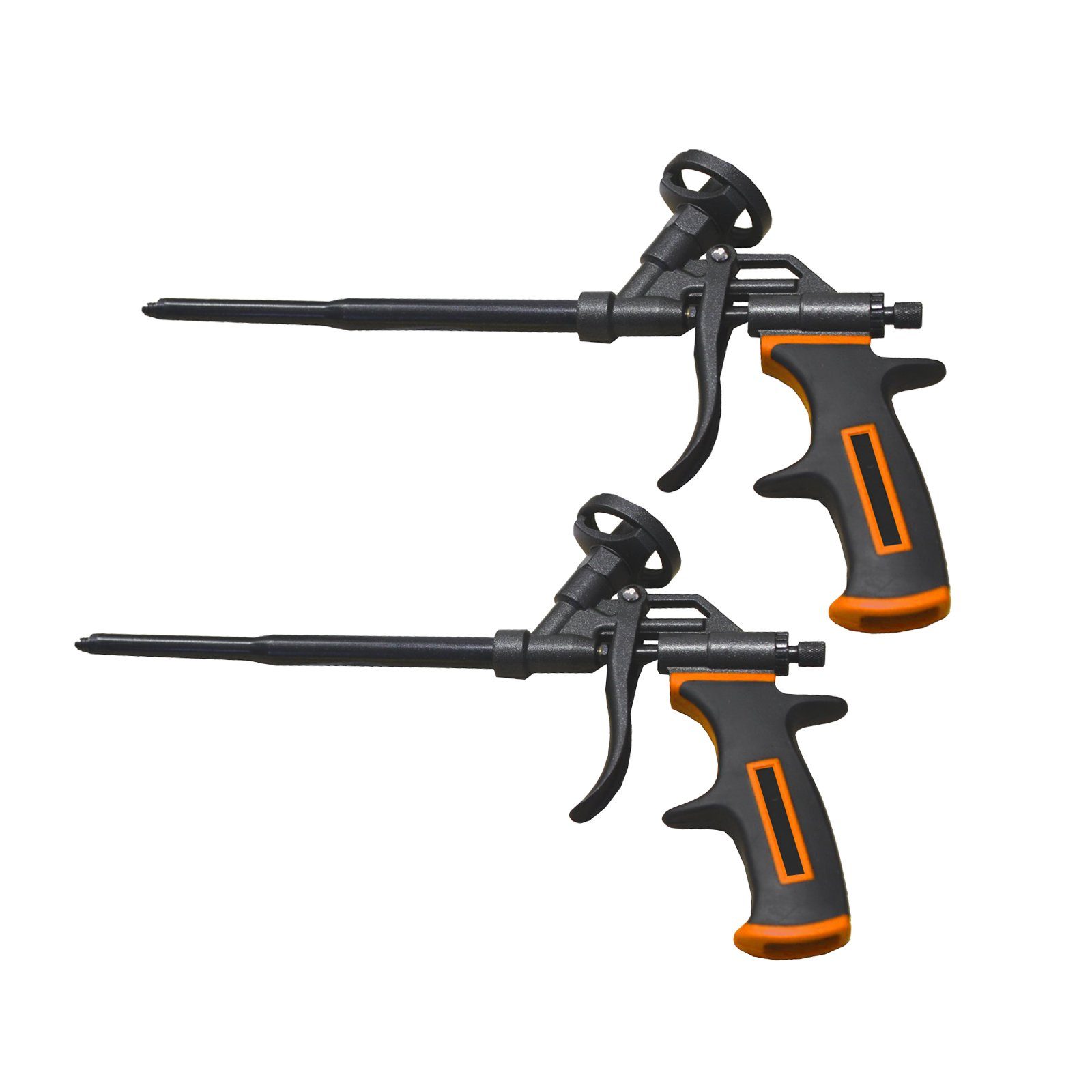 TRUTZHOLM Bauschaumpistole Schaumpistole Bauschaumpistole Teflon PU Schaum Montageschaumpistole, Spar-Set, 2er Set, mit Antihaftbeschichtung