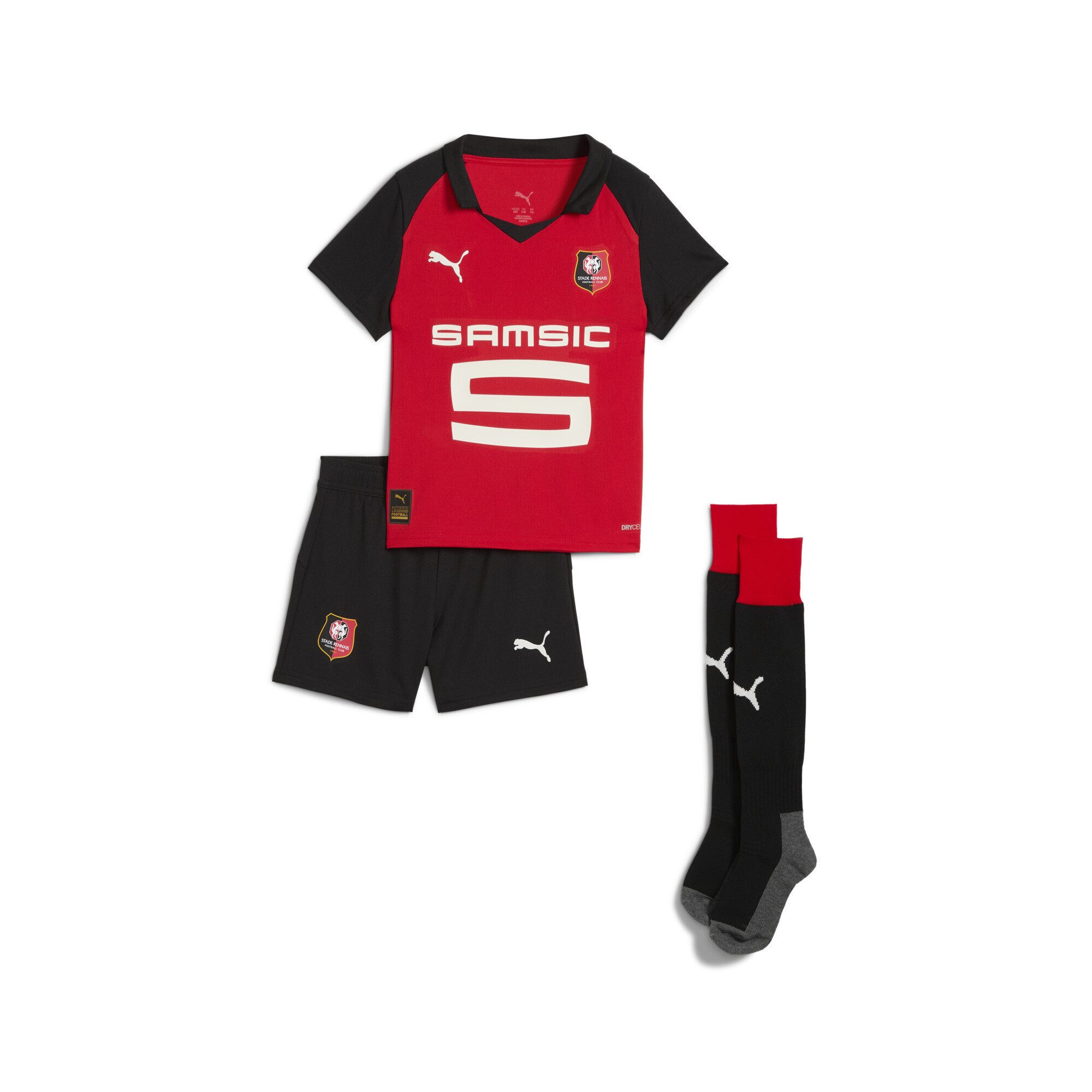 PUMA Trainingsanzug Stade Rennais FC 25/26 Heimtrikot-Minikit Kinder