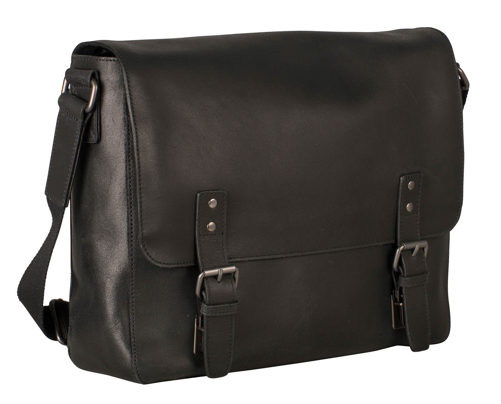 Leonhard Heyden Umhängetasche Messenger Bag (Set, 2-tlg), aus echtem Leder günstig online kaufen