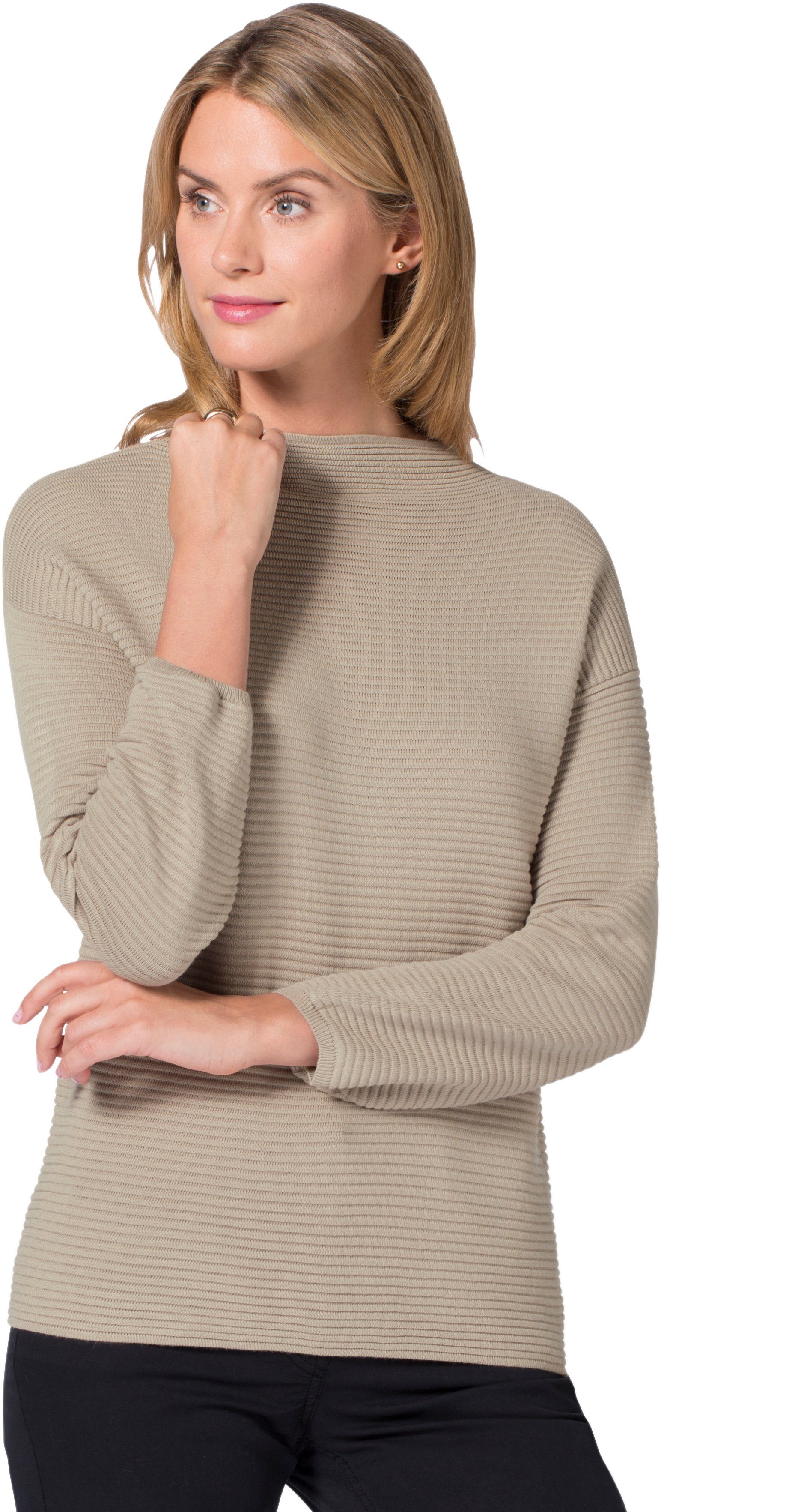 pullover mit stehkragen für damen