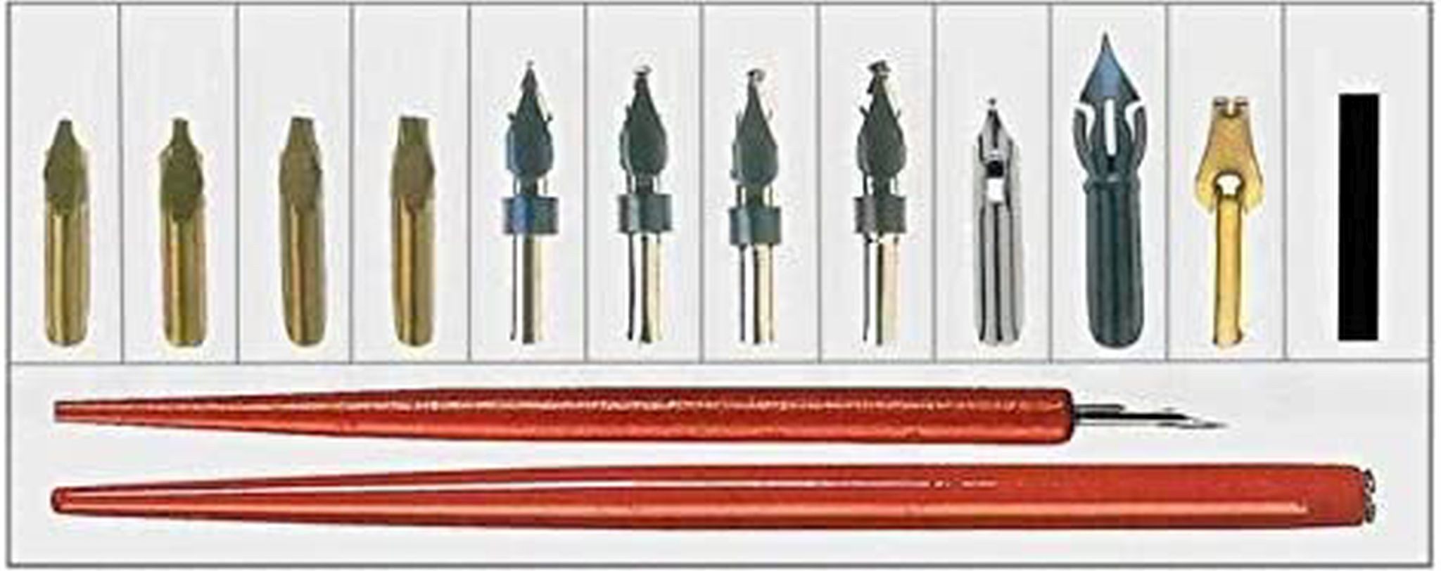 STANDARDGRAPH Kalligraphie-Stift Standardgraph Schul-/Kunstschriftset 1 Stück