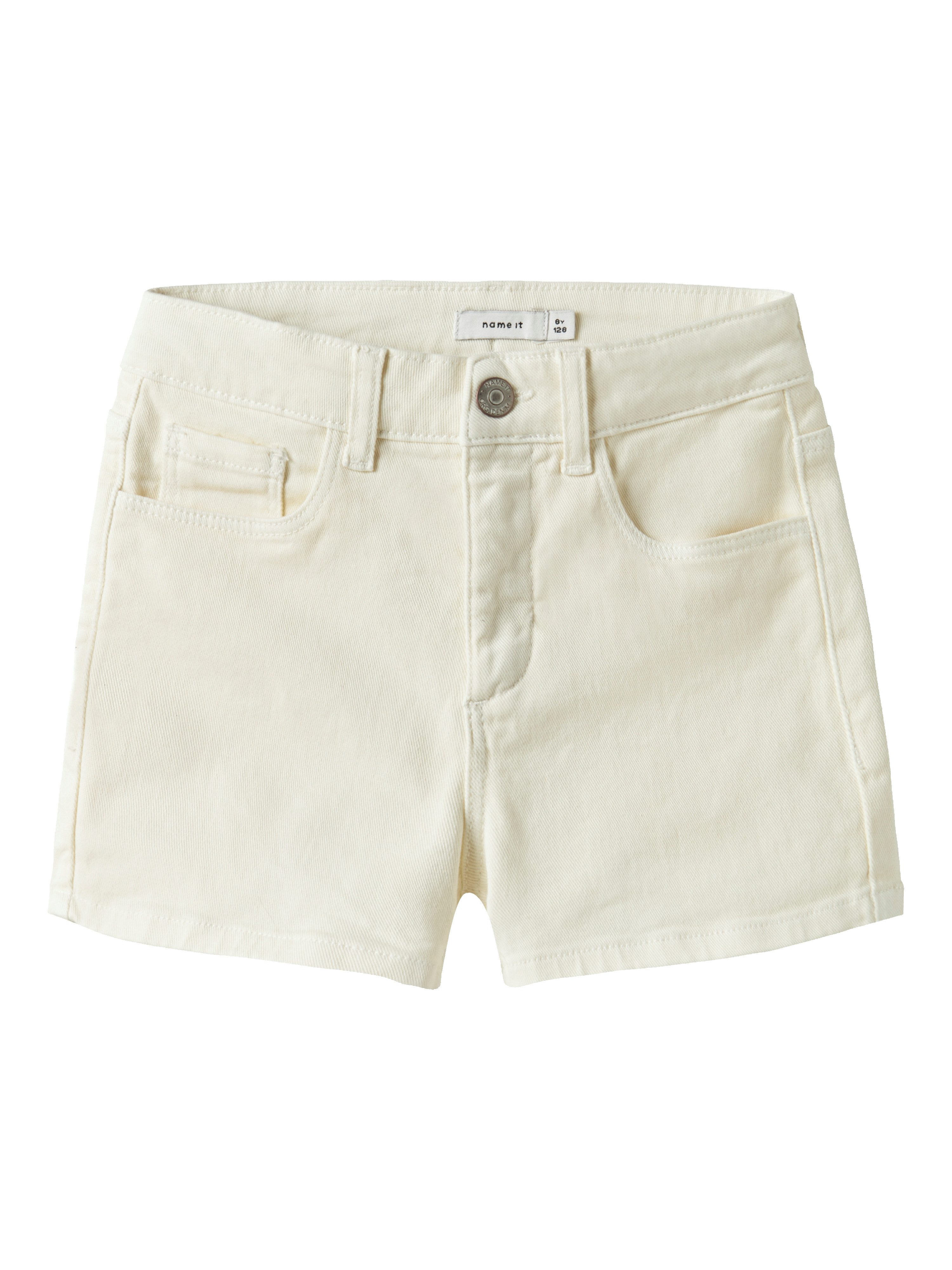 Name It Shorts NKFROSE MOM TWILL SHORTS 1081-BK NOOS Baumwollmischung, Mom Fit