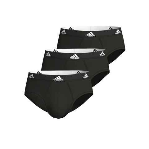 adidas Sportswear Slip "Active Flex Cotton" (3er-Pack) Real Cool Cotton, schnell trocknend, guter Feuchtigkeitstransport