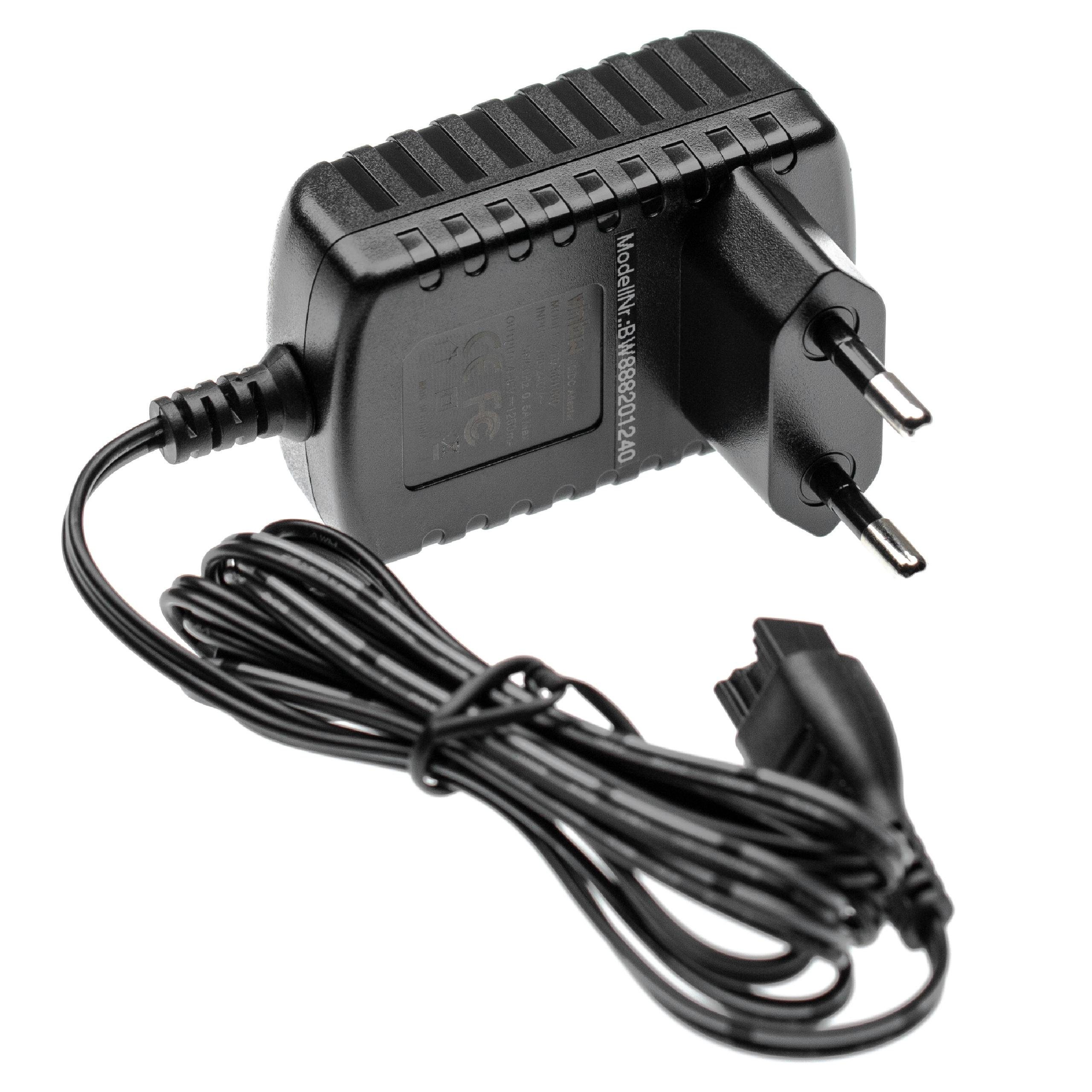 vhbw Ladegerät passend für Panasonic ES-LV6N, ES-LV9, ES-LV6Q, ES-LV6, Netzteil