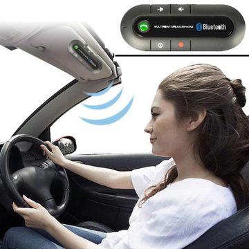 Retoo Auto Freisprecheinrichtung Bluetooth 4.1 KFZ Handy Freisprechanlage Auto-Adapter, hohe Parameter, moderne Bluetooth V4.1 + EDR-Technologie