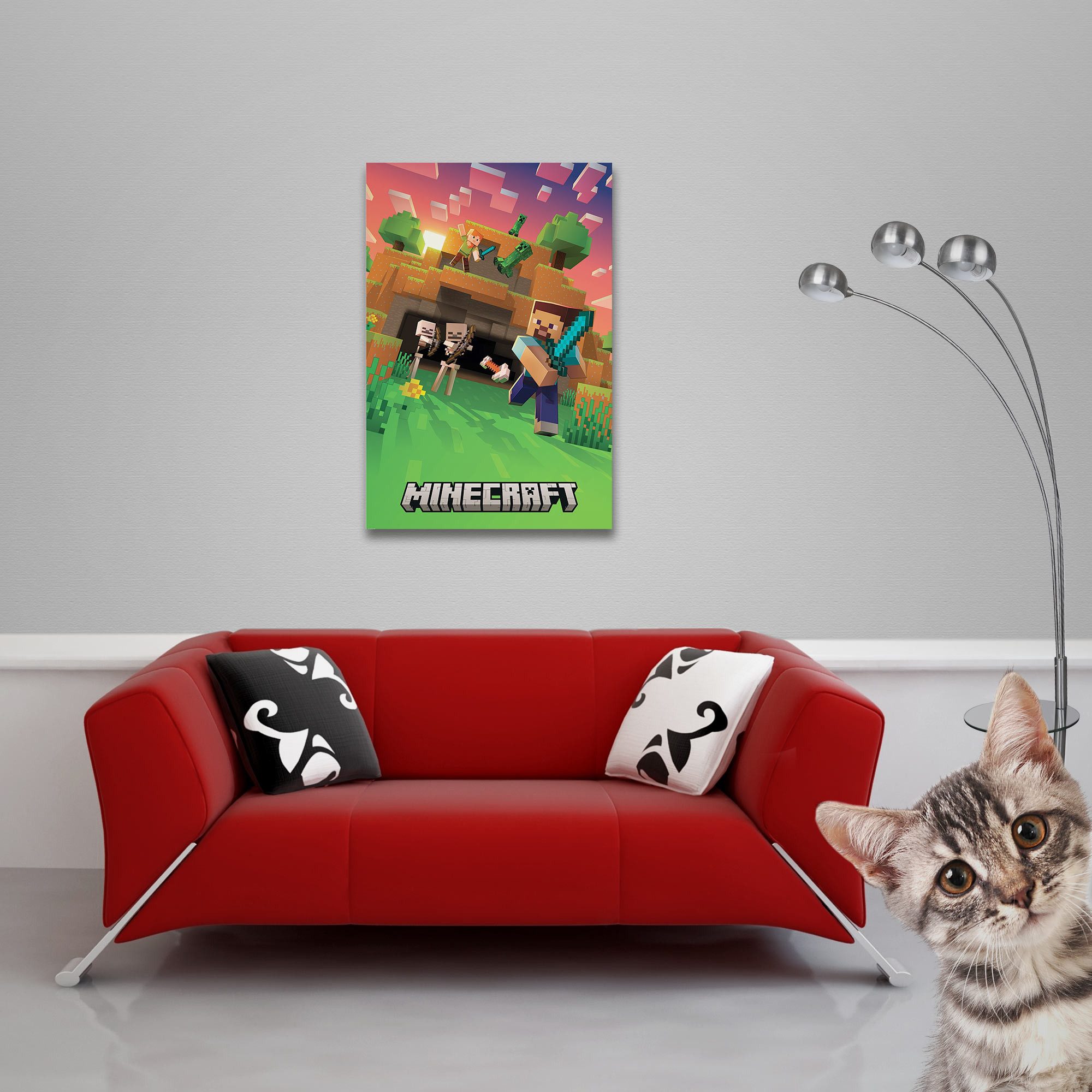 Poster Minecraft - Cinematic Skeletons - Poster 61x91,5 cm – Bild 2 von 5
