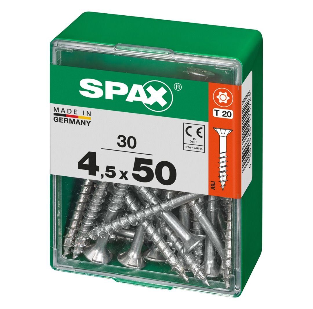 - Holzbauschraube 20 50 SPAX Spax 30 4.5 x mm TX Universalschrauben