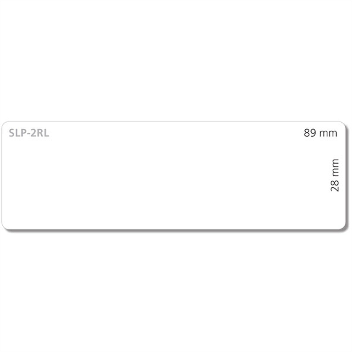 Adressetiketten (weiss), SLP-2RL, 2x 130 Stk. Multifunktionsdrucker