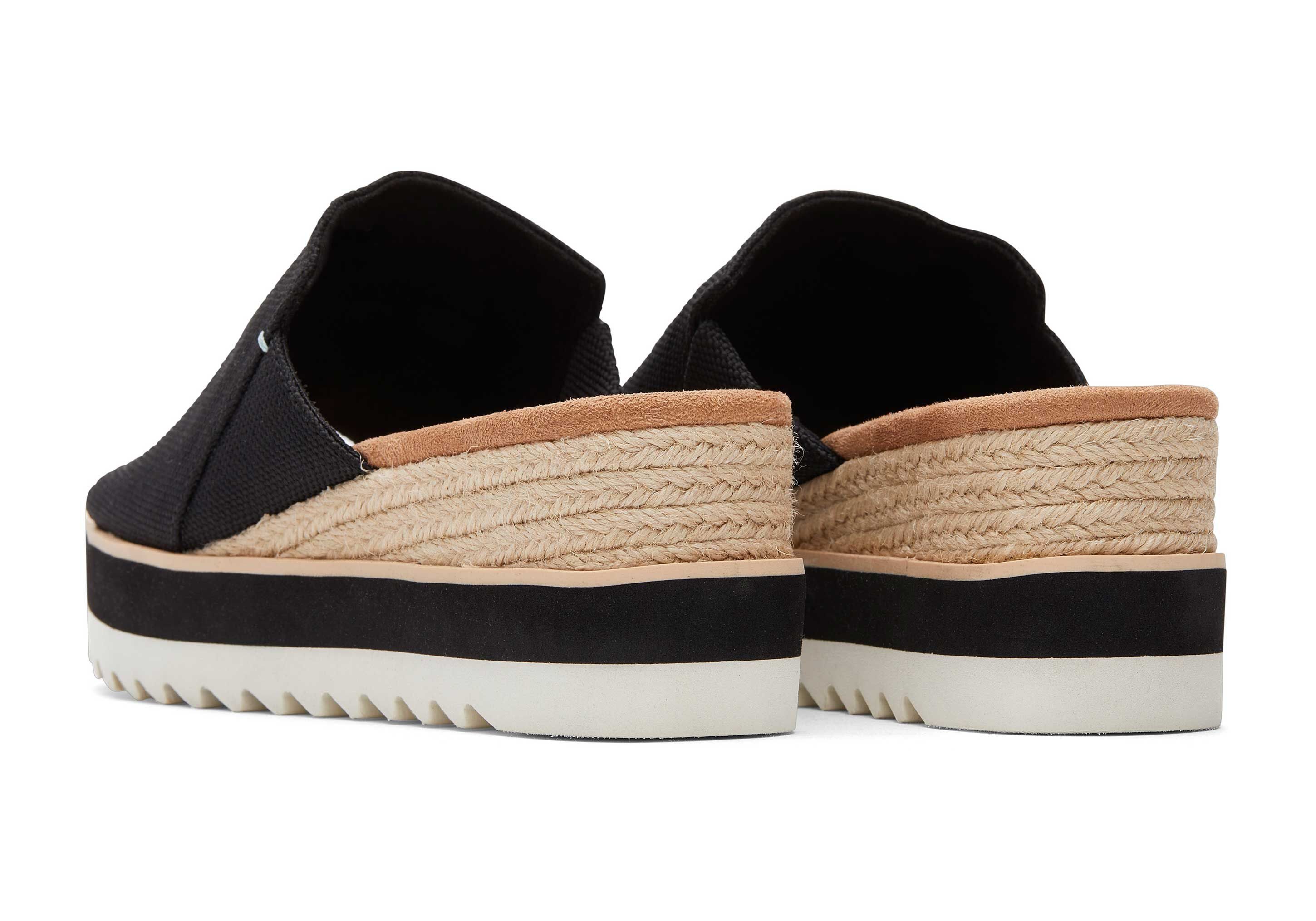 TOMS Diana Mule Natural Sandal Plateausandale