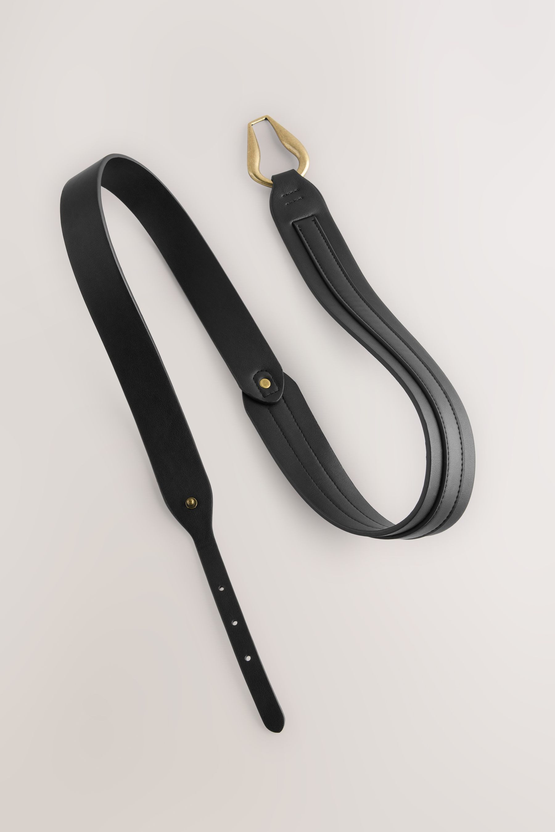 Next Synthetikgürtel Gürtel mit abstrakter Schnalle (1-St)