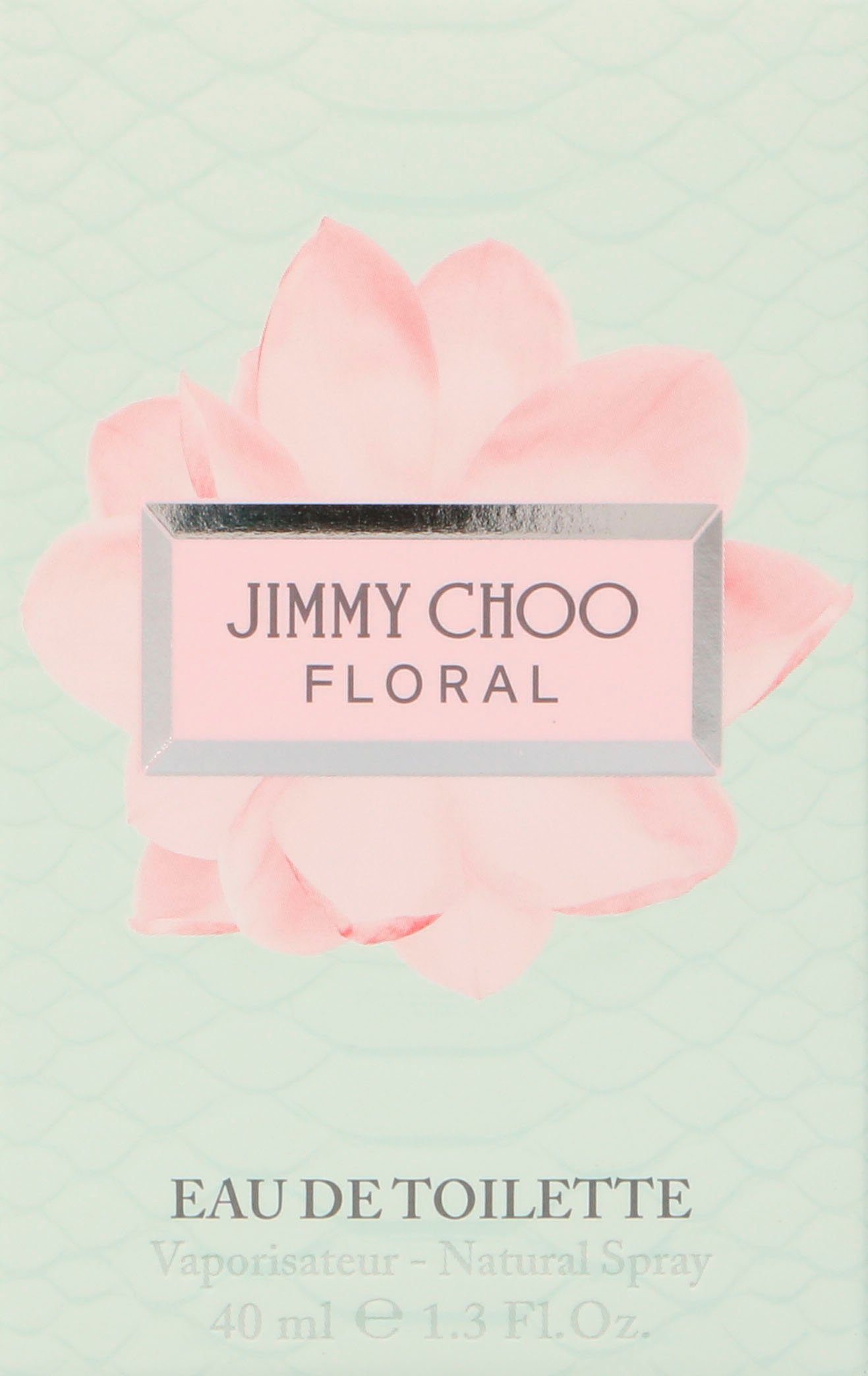 JIMMY CHOO Eau de Toilette FLORAL, Fruchtig-blumiger Damenduft mit Mandarine, Magnolie und Moschus.