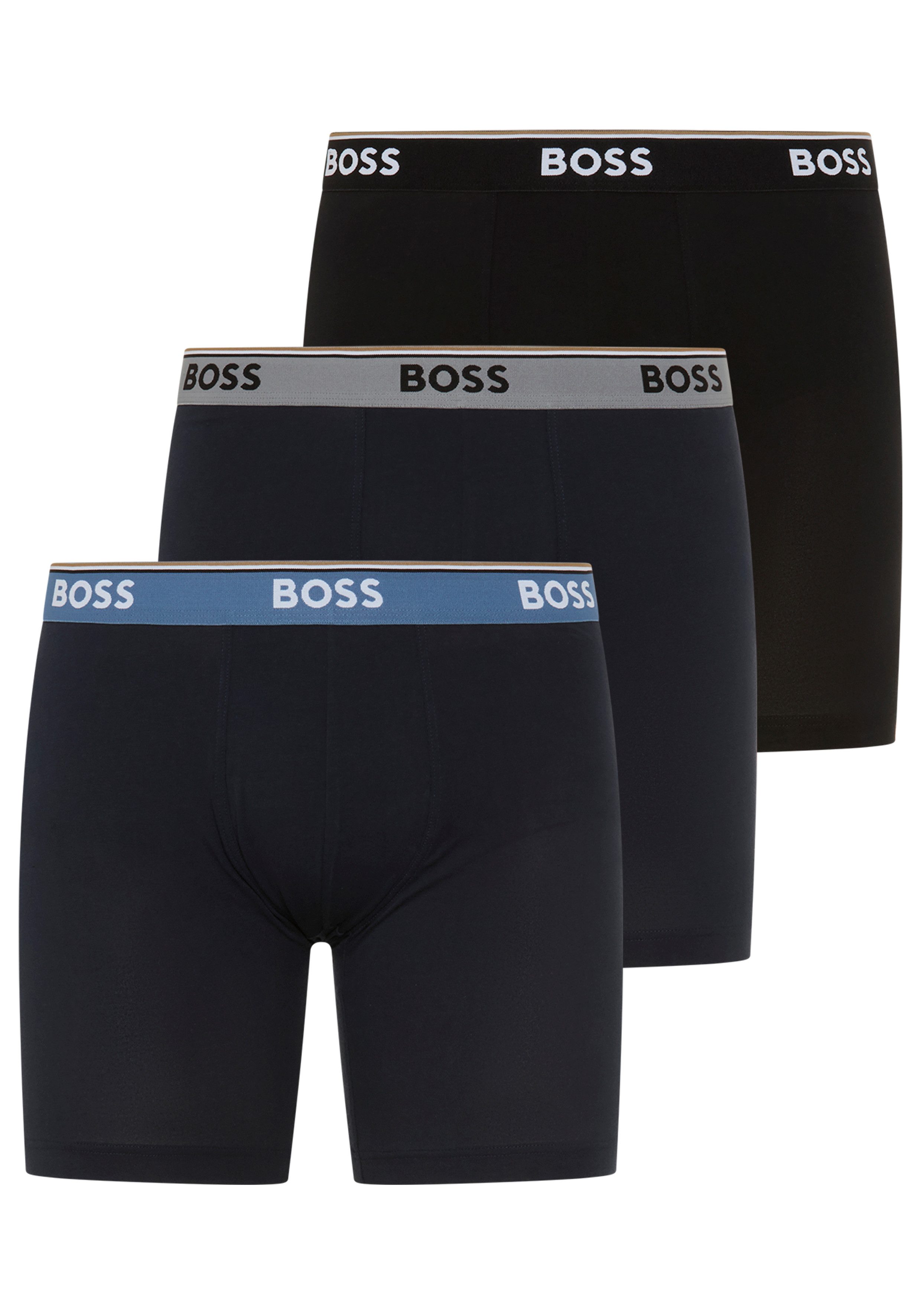 BOSS Boxershorts BoxerBrLong 3P Power