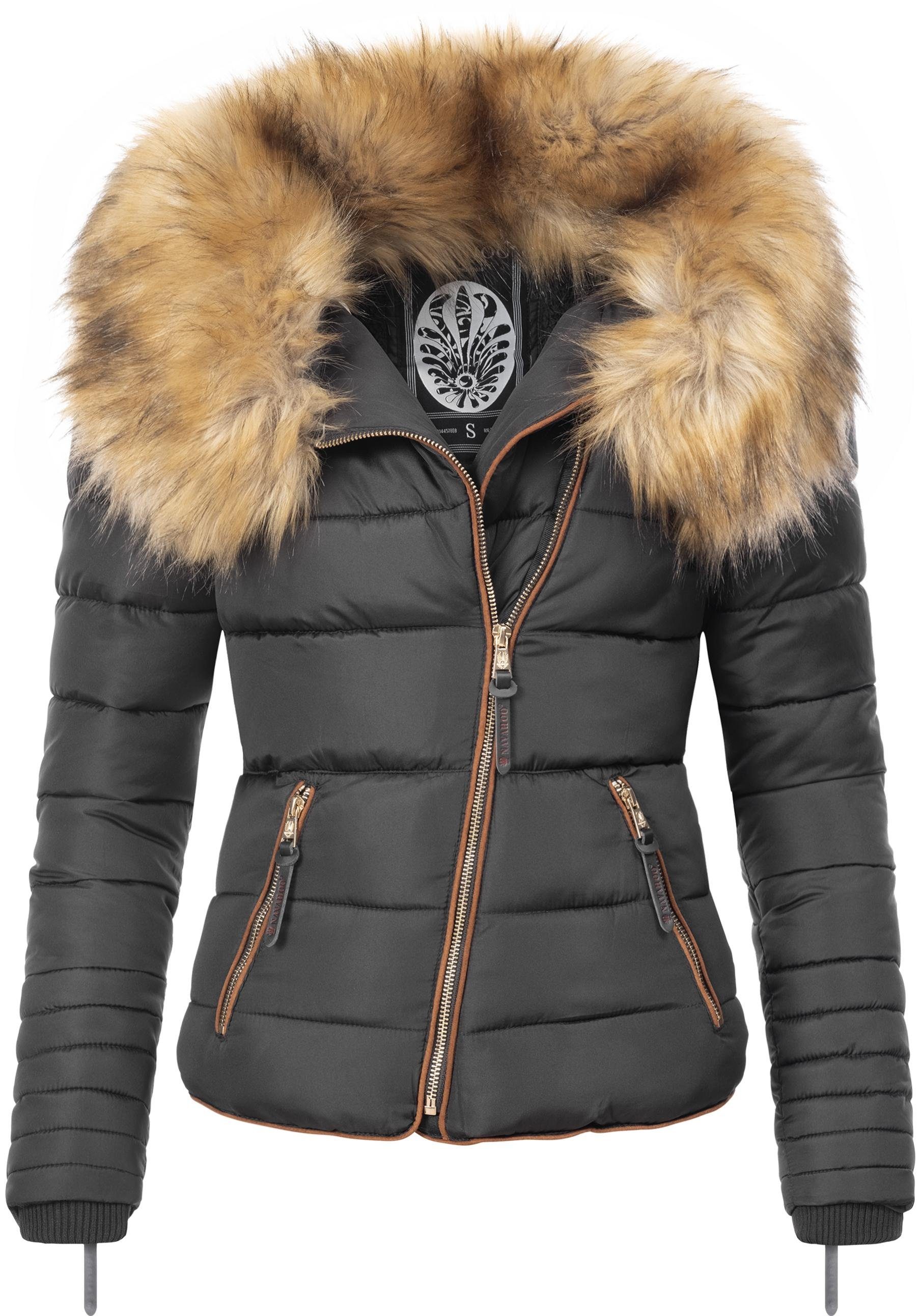 Navahoo Winterjacke »Azu« stylische Steppjacke m. edlem Kunstpelz Kragen online kaufen | OTTO Navahoo Winterjacke »Azu« stylische Steppjacke m. edlem Kunstpelz Kragen online kaufen | OTTO
