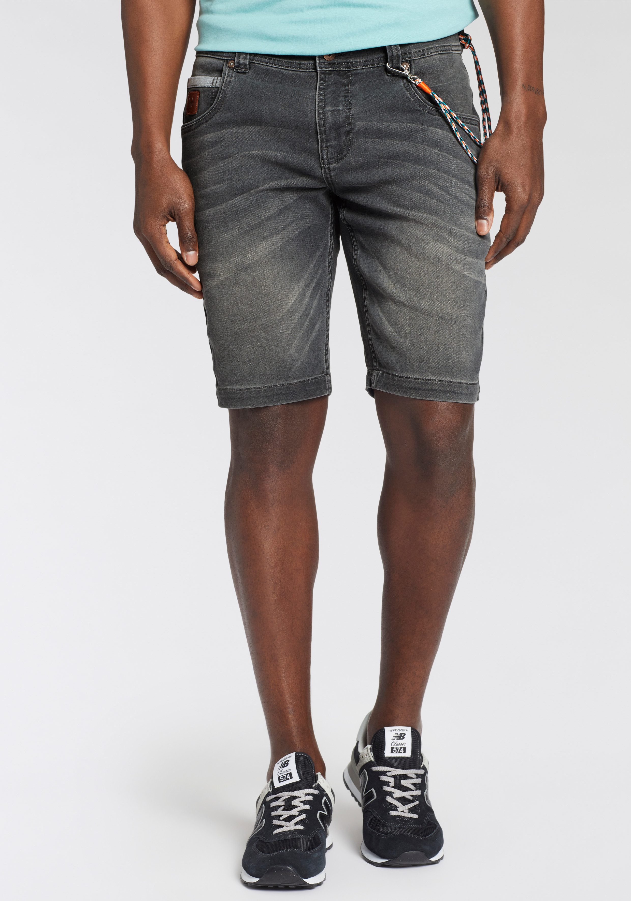 Bruno Banani Jeansshorts (Set, 2-tlg., mit günstig online kaufen