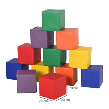 Spielbausteine Schaumstoffblöcke als 12-teiliges Set
