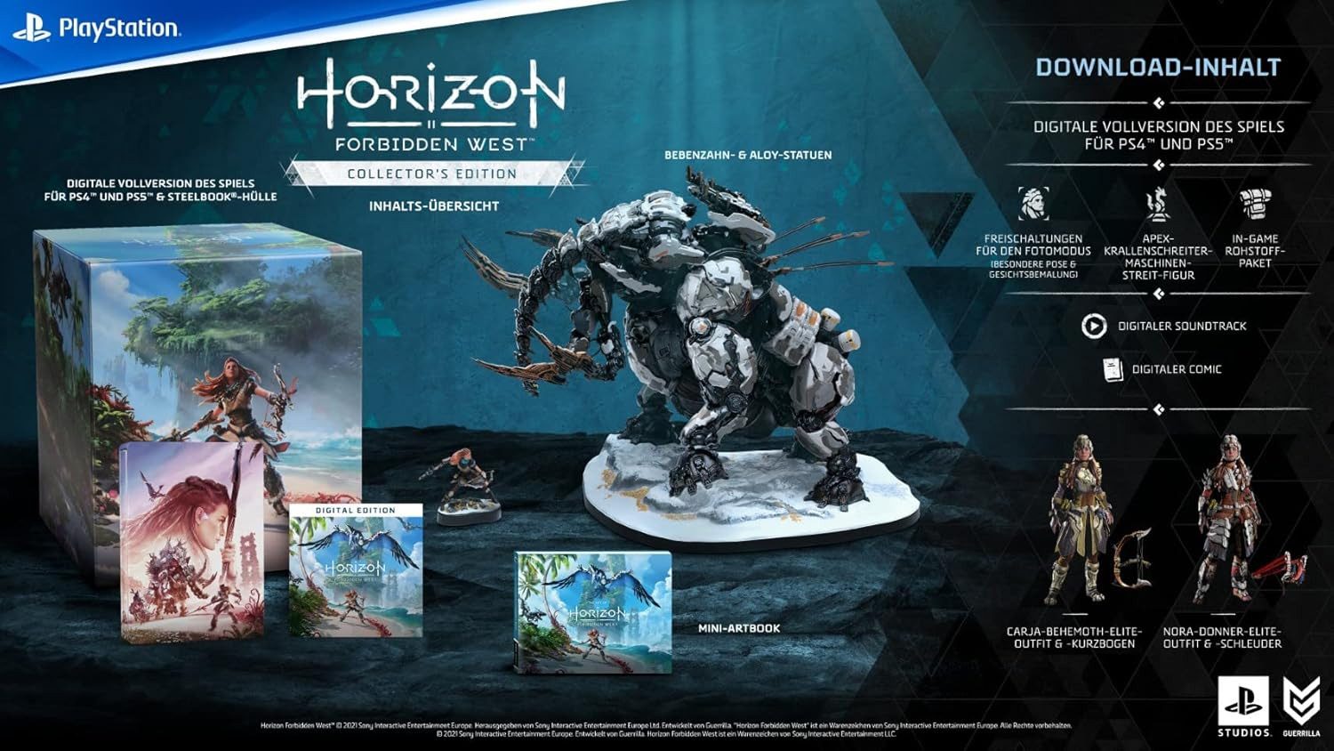 Horizon: Forbidden West Collector's Edition PS5 + PS4 PlayStation, Limited Edition