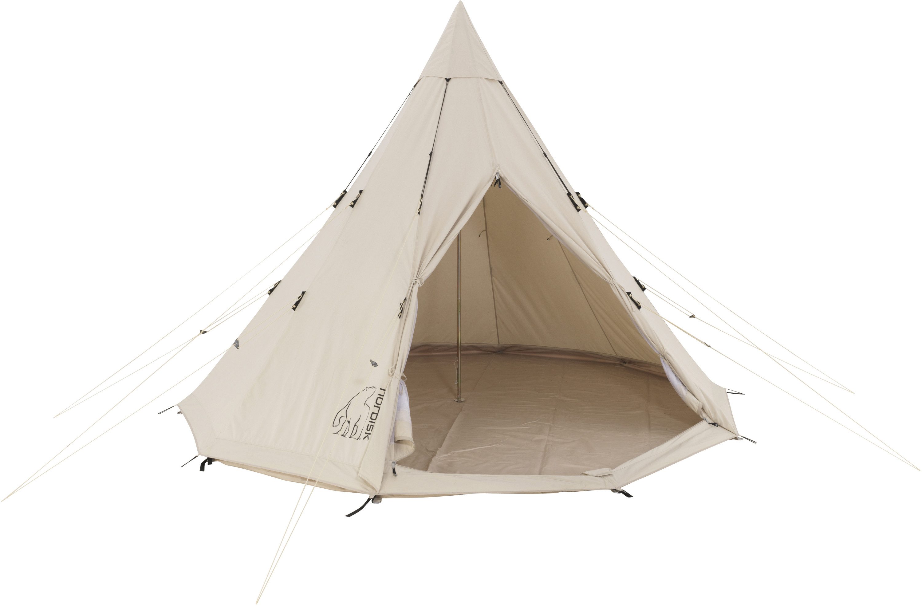 Nordisk Gruppenzelt ALFHEIM 19.6 TECHNICAL COTTON, Personen: 10 (1 tlg)