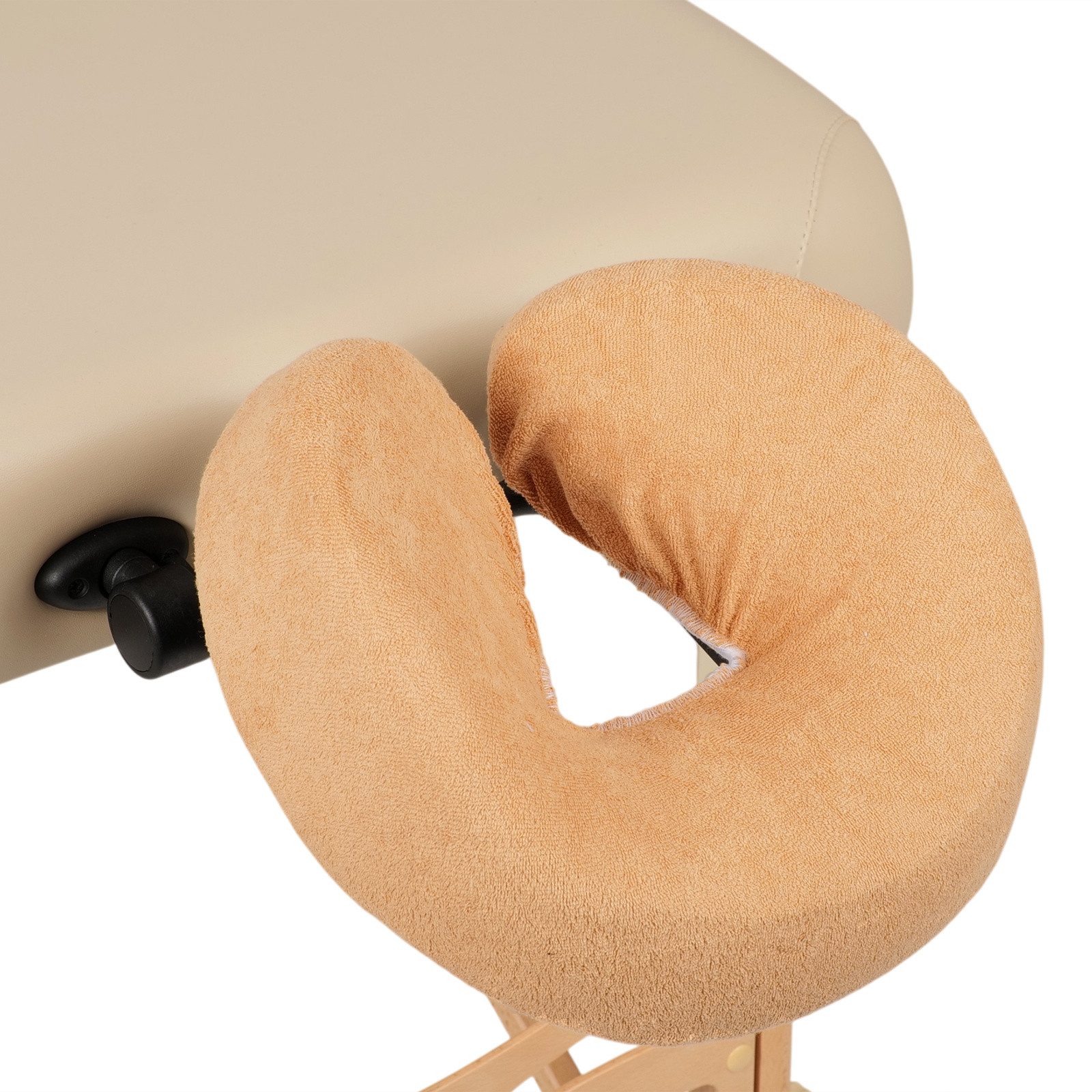 Habys Massageliege Frottee Kopfstützenbezug mit Gummizug Spannbezug Beige