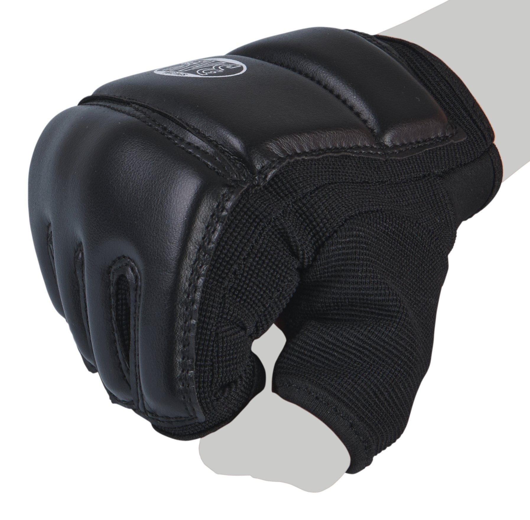 BAY-Sports Sandsackhandschuhe Touch Boxhandschuhe Sandsack Boxsack Handschutz schwarz, XXS - XXL Erwachsene und Kinder – Bild 4 von 5