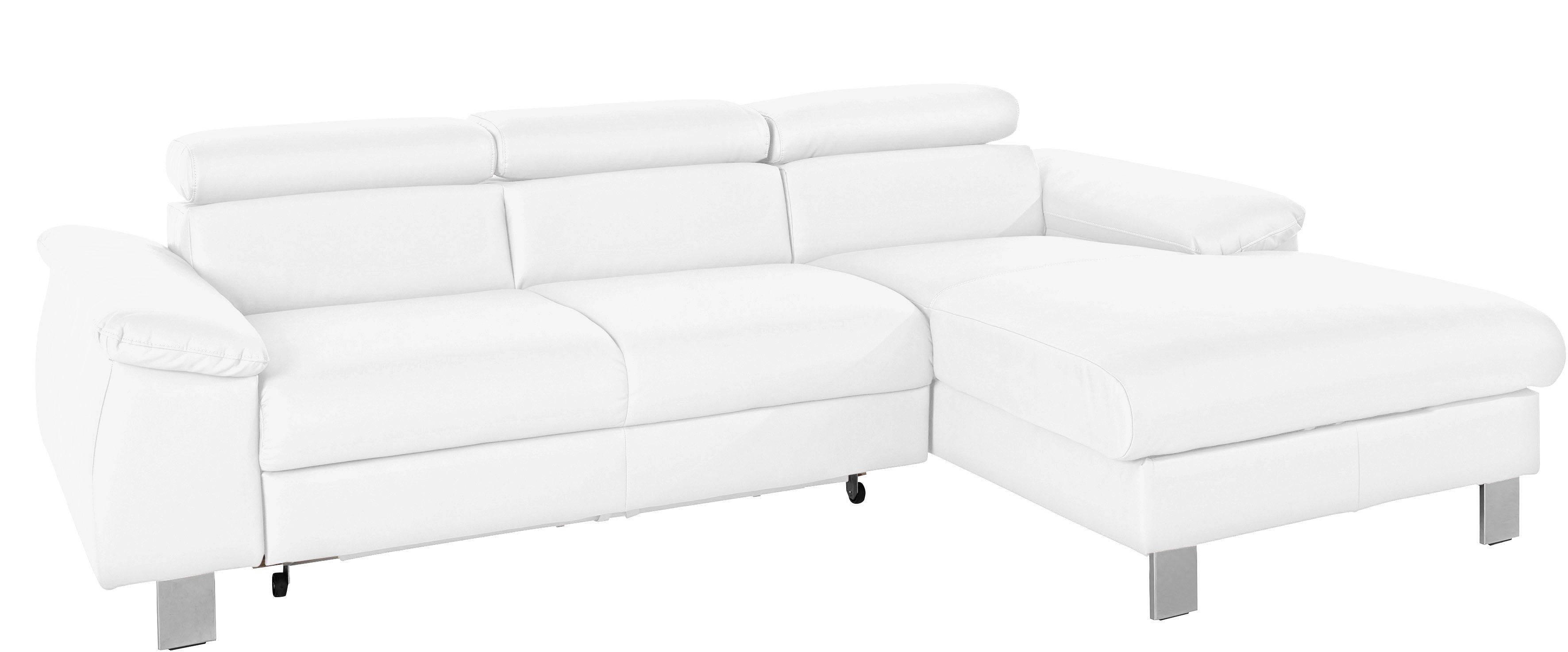 COTTA Ecksofa Komaris L-Form mit Kopfteilverstellung, günstig online kaufen