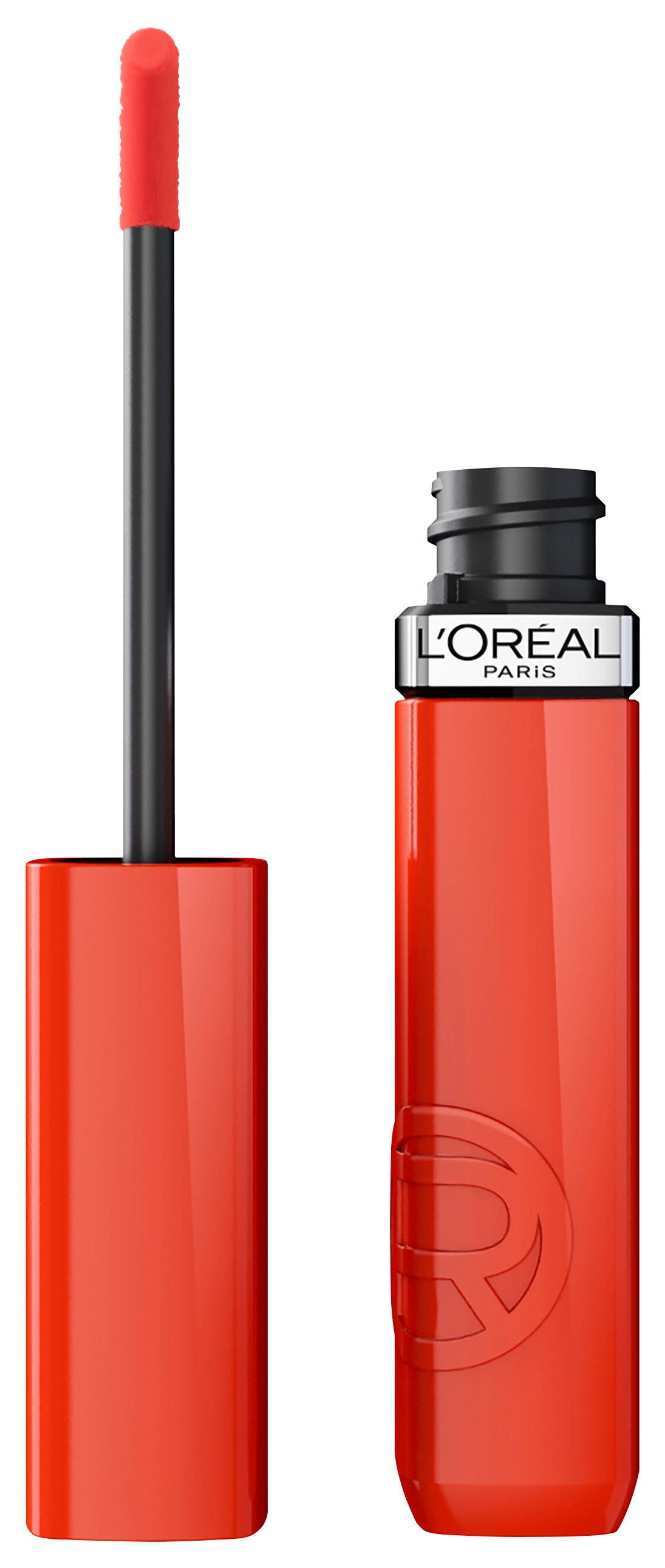 L'ORÉAL PARIS Lippenstift INFAILLIBLE LAQUE RESISTANCE 16H, für langanhaltenden Glanz und intensive Feuchtigkeit