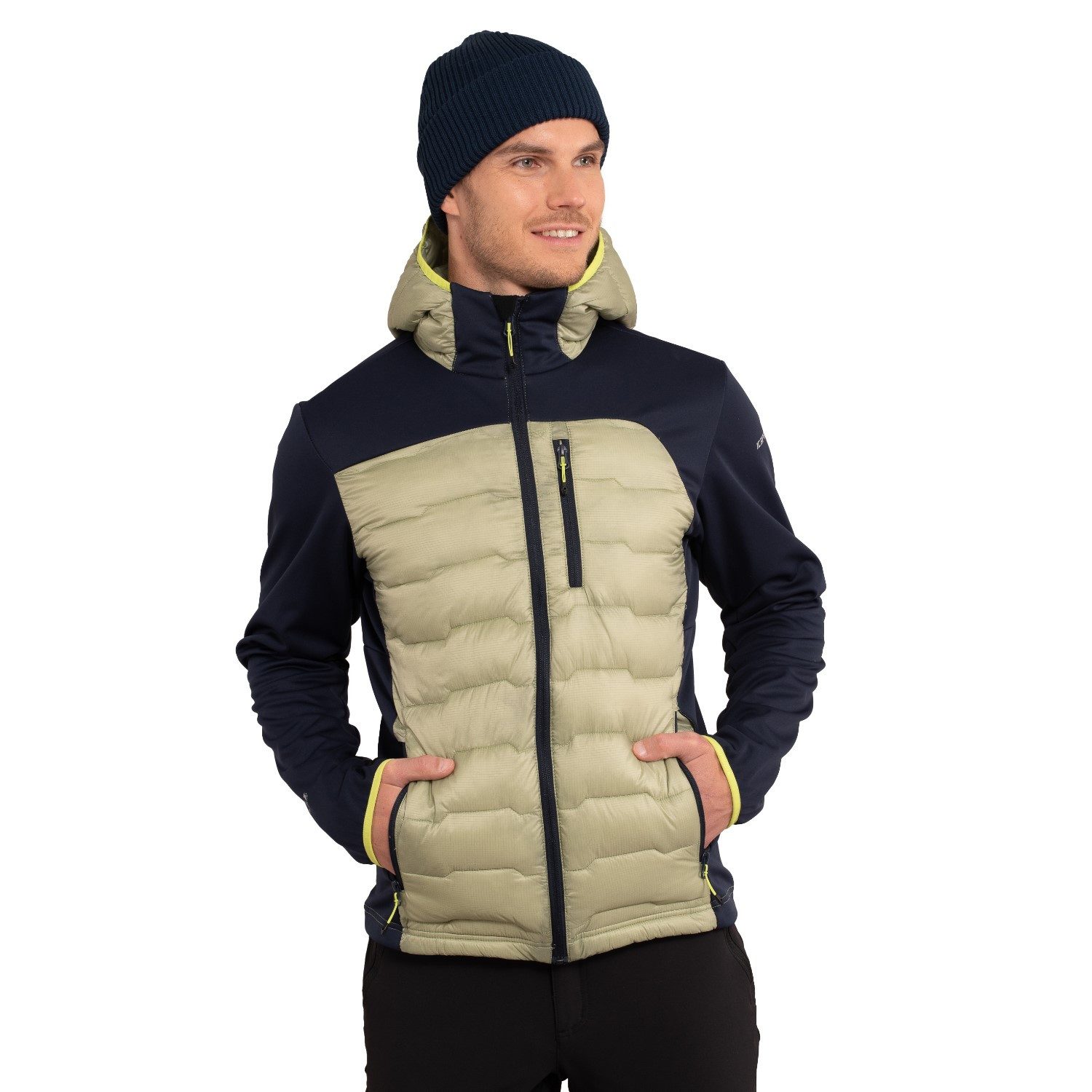 Icepeak Steppjacke Hybrid Softshelljacke Byhalia mit Kapuze günstig online kaufen