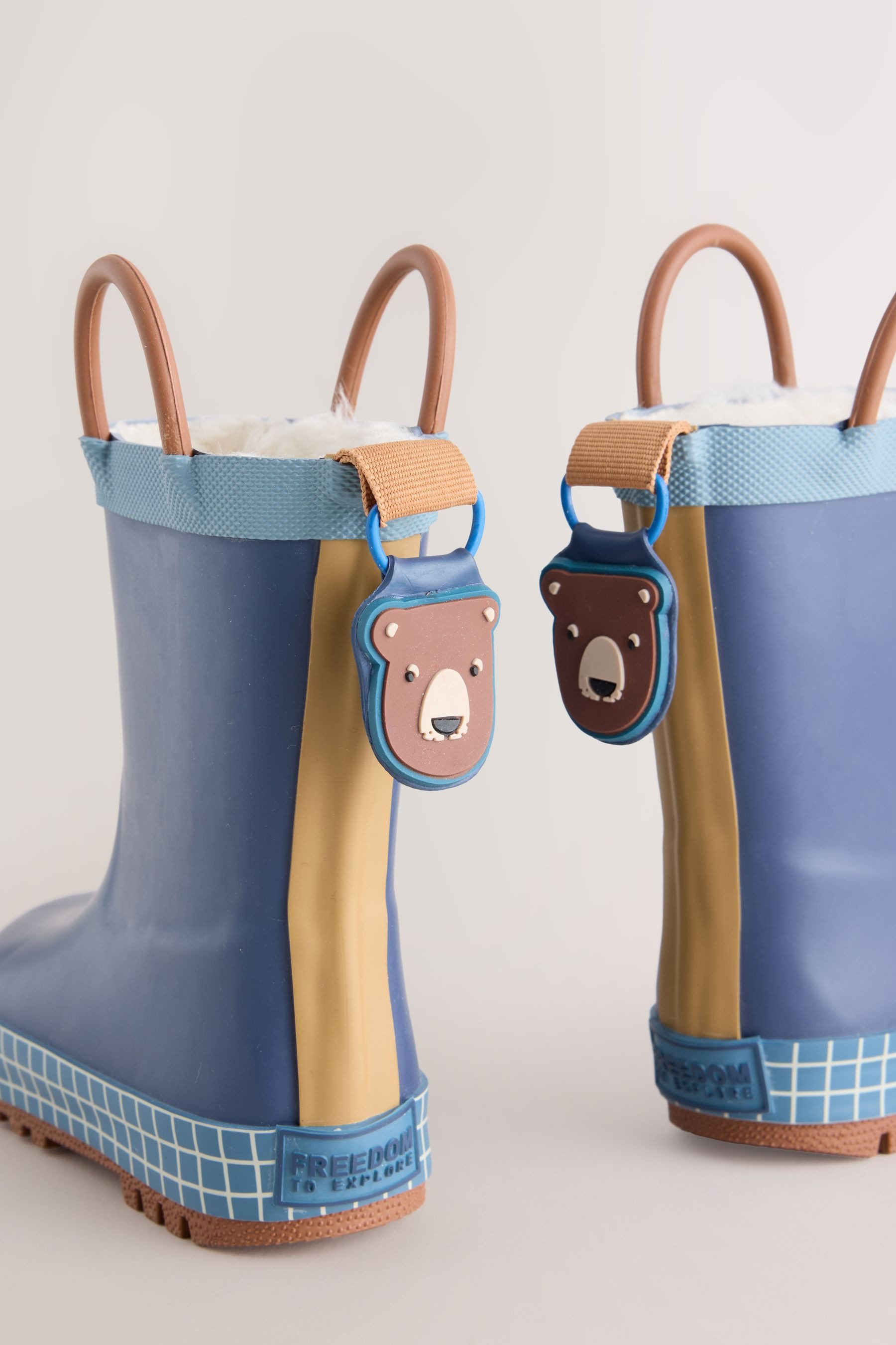 Next Gummistiefel mit Griff und warmem Futter Gummistiefel – Bild 3 von 5