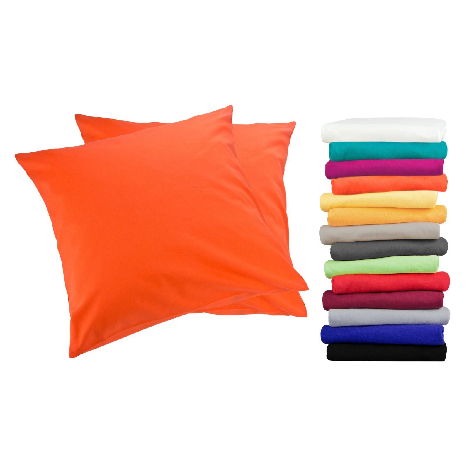 MOON Heimtextilien Kissenbezug / Seitenschläferkissenbezug 2er Pack MOON-Lu günstig online kaufen