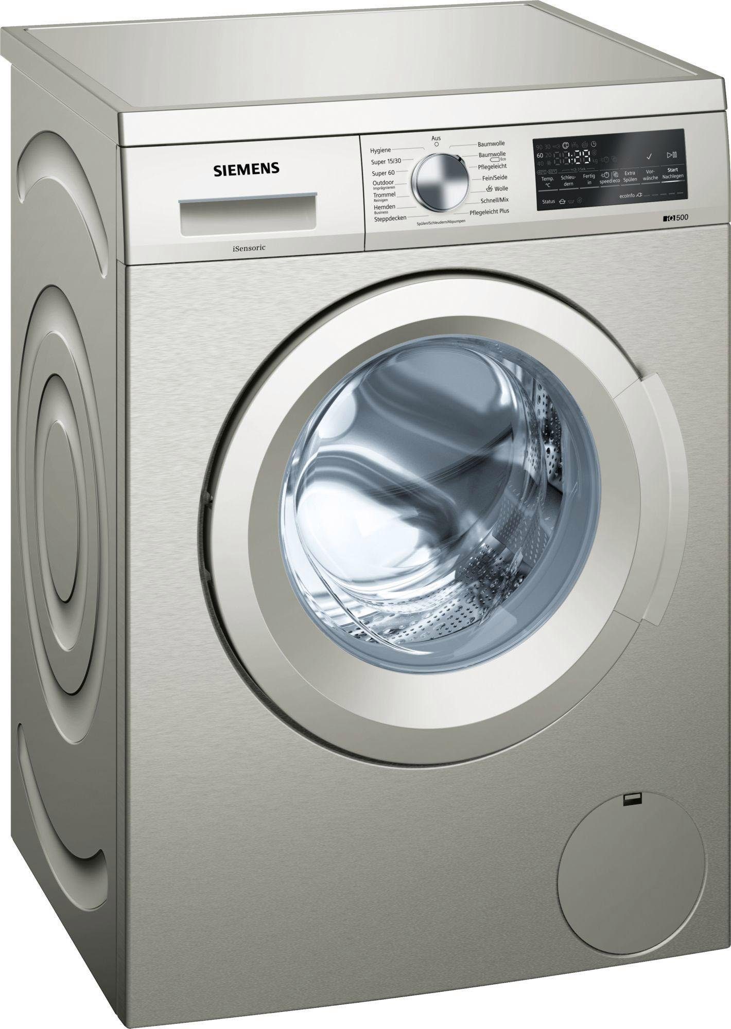SIEMENS Waschmaschine iQ500 WU14Q4S1, 8 kg, 1400 U/Min online kaufen OTTO