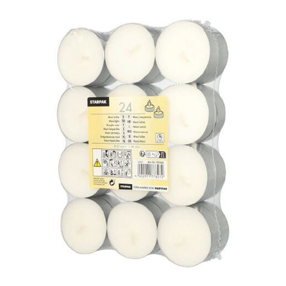 Starpak Teelicht 24 Teelichter groß Ø5,7cm günstig online kaufen