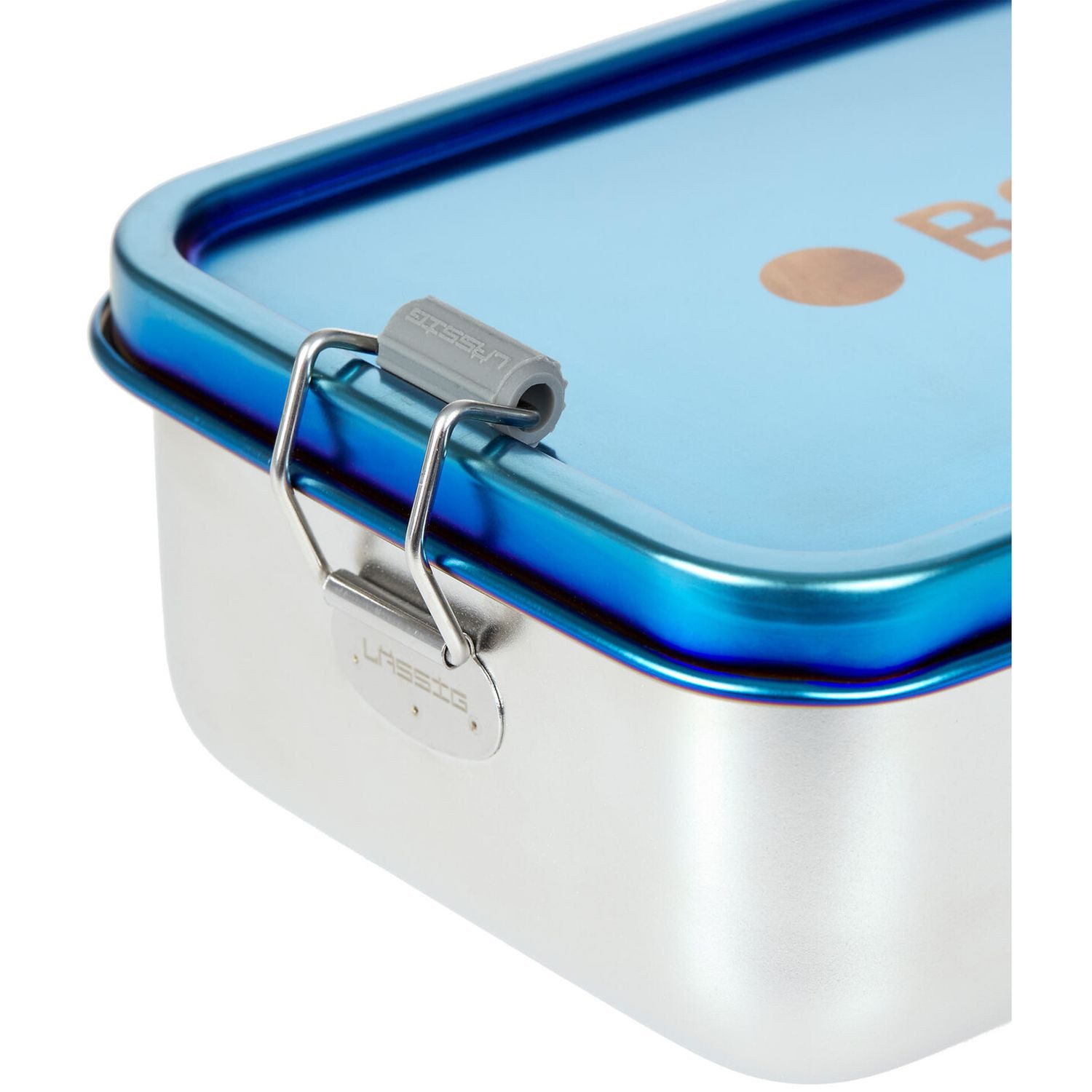 BOLD Schulranzen Lunchbox Stainless Steel Solid Bold blue/purple