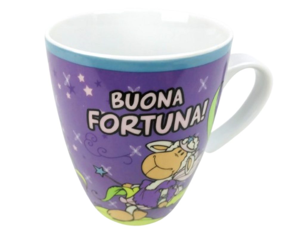 Nici Tasse Tasse Nici Tasse Schaf Buona Fortuna Kaffeetasse, 1-tlg., Porzellan
