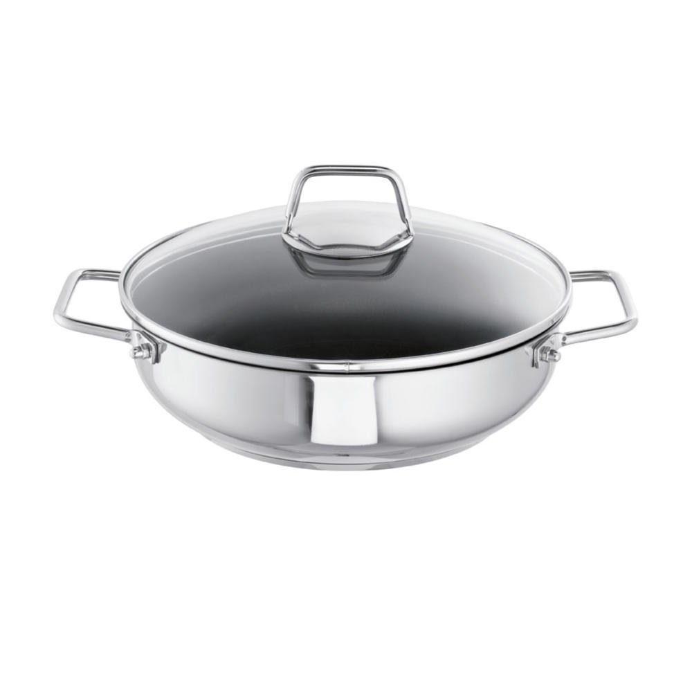 SCHULTE-UFER Schmortopf Wega 24 cm, Edelstahl