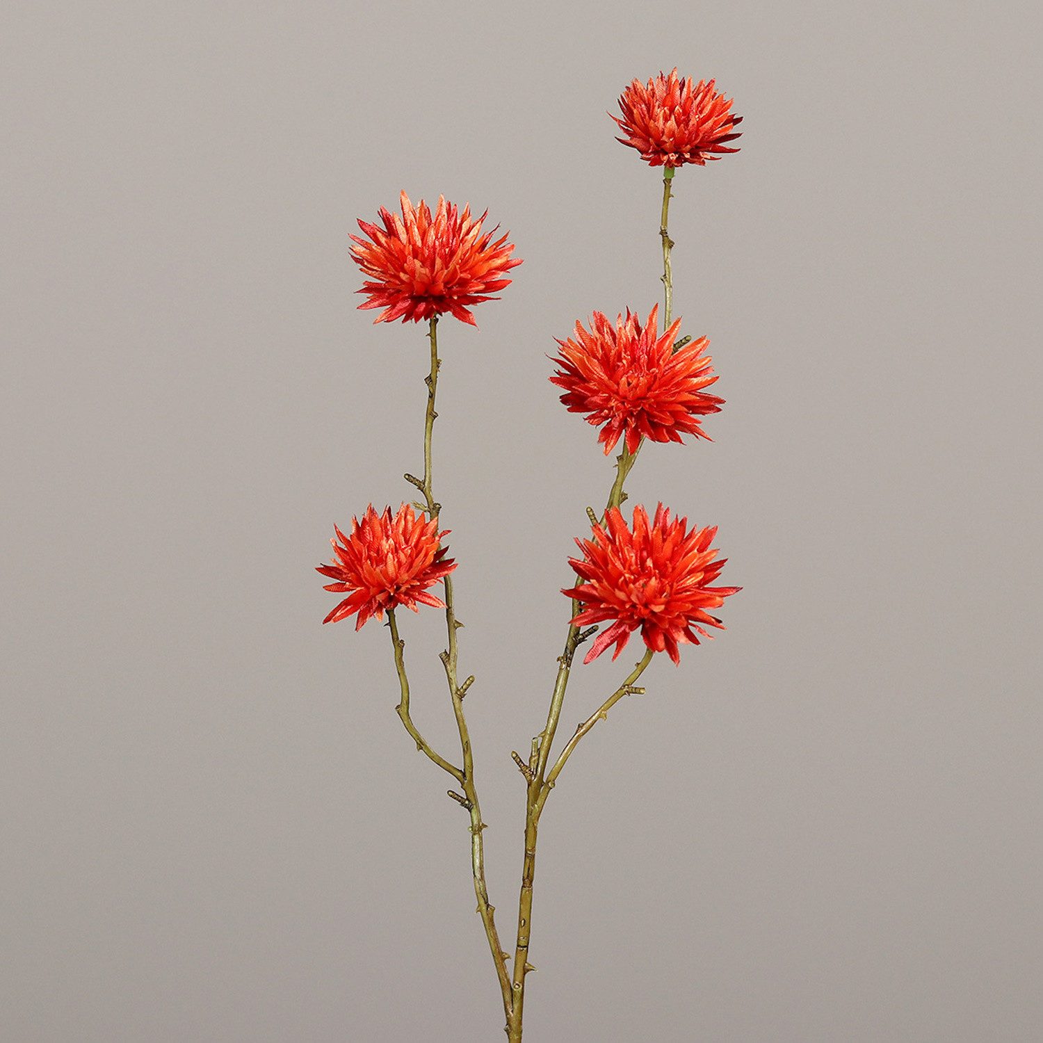 Kunstblume Gelb, Durchmesser 6 cm