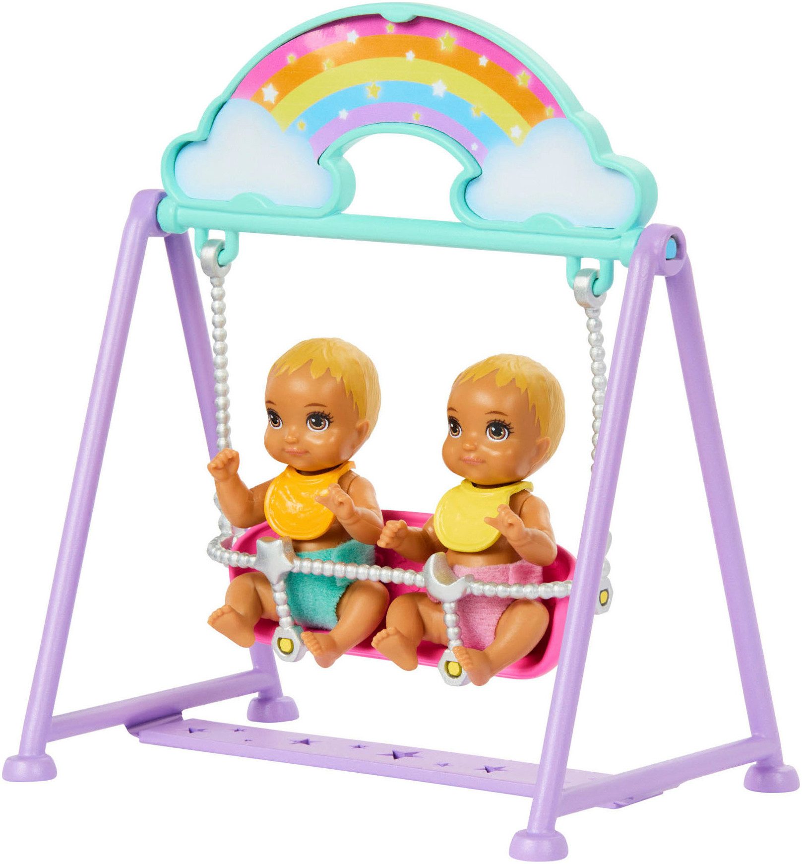 Barbie Anziehpuppe Skipper Babysittes Inc. Zwillings-Kinderzimmer-Spielset