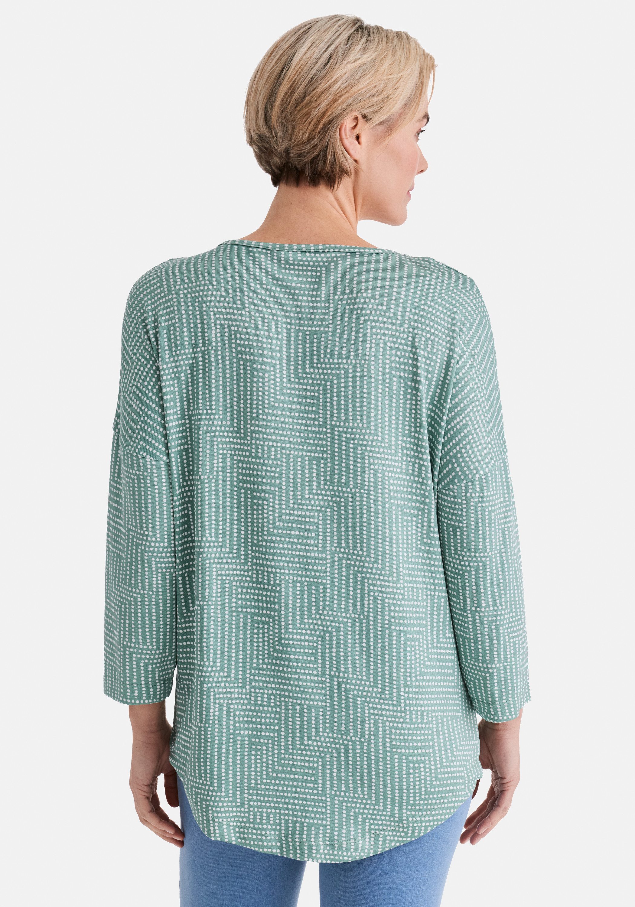 STOOKER WOMEN 3/4-Arm-Shirt CARLY T-Shirt 3/4-Arm Loose Fit Shirt Rundhals 3/4 Arm für Damen