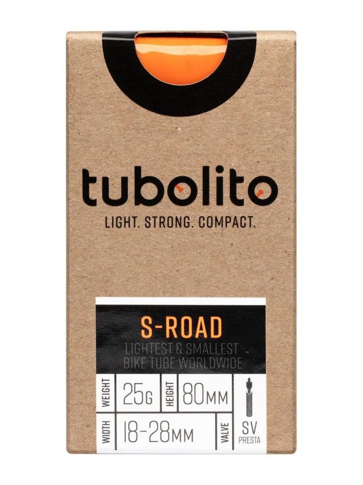 Tubolito Fahrradschlauch Tubolito S-Tubo Road 28 Zoll Schlauch 18-28 mm - SV 80 mm